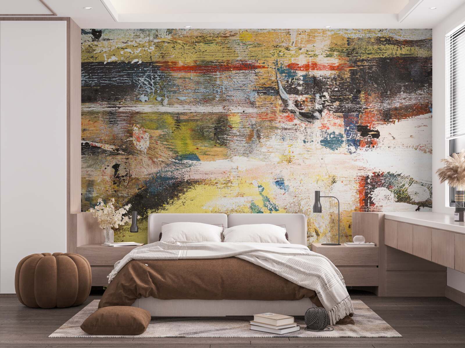 Fototapet o plajă nisipoasă unde apa este atât de calmă