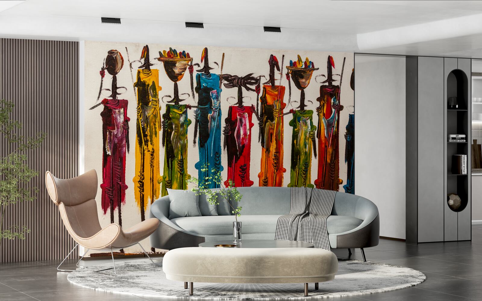 Fototapet trib din africa