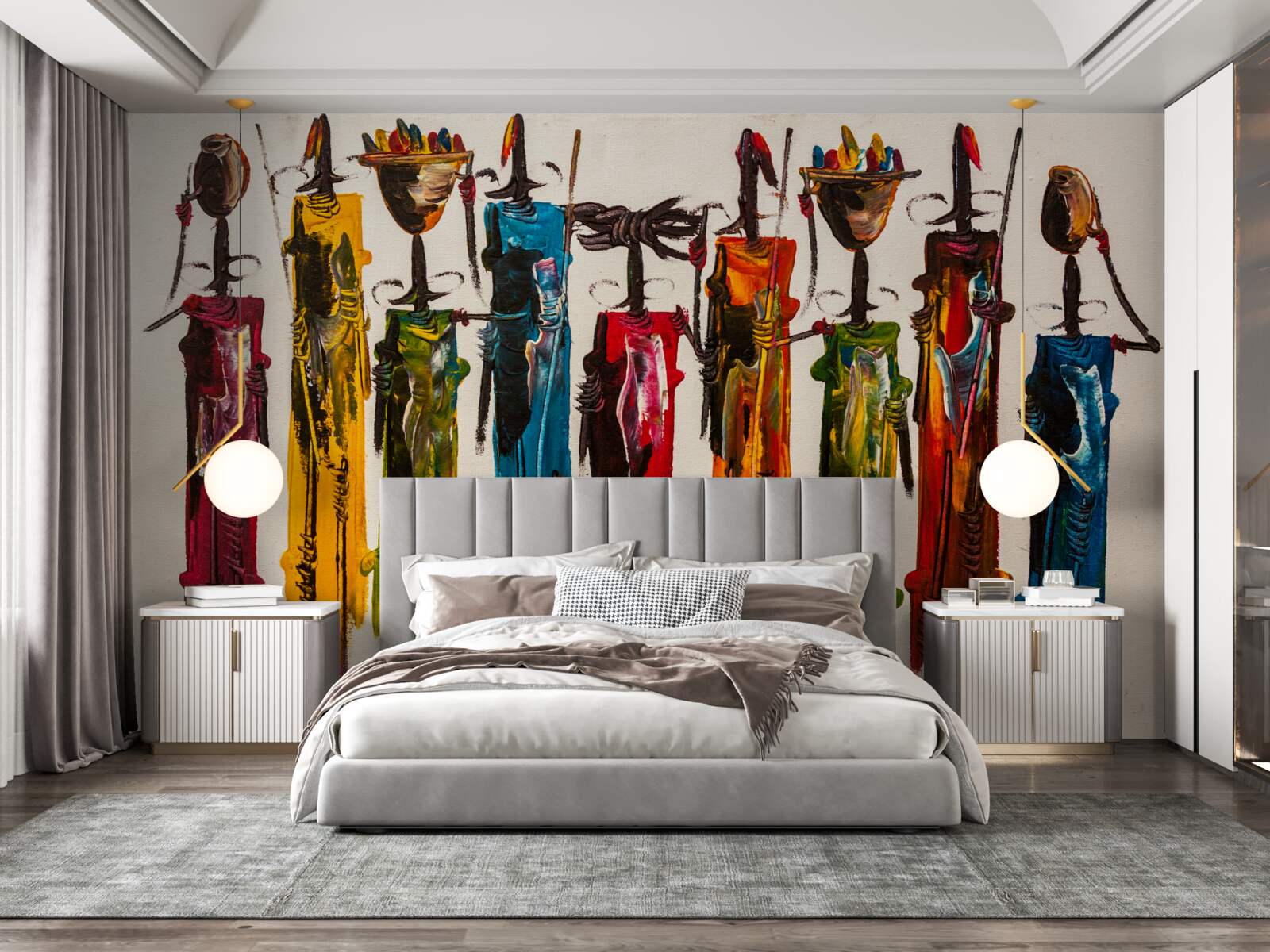 Fototapet trib din africa