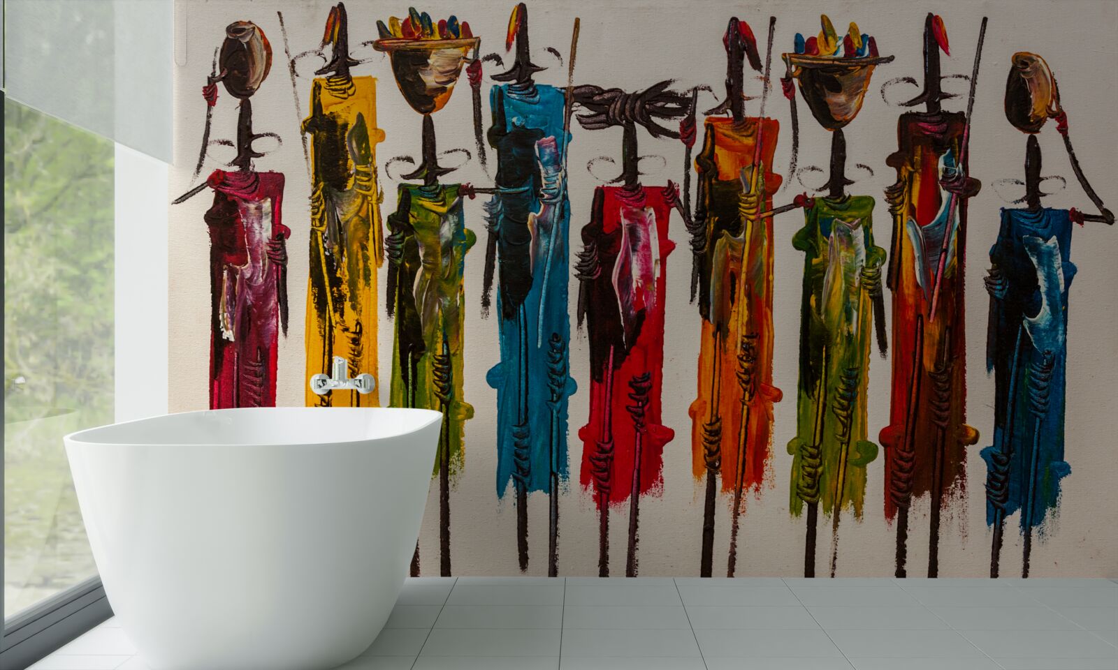 Fototapet trib din africa