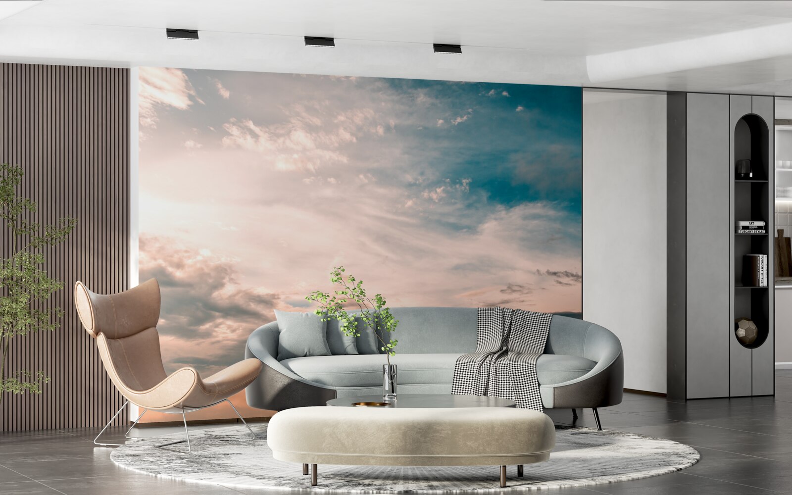 Fototapet cer în zori