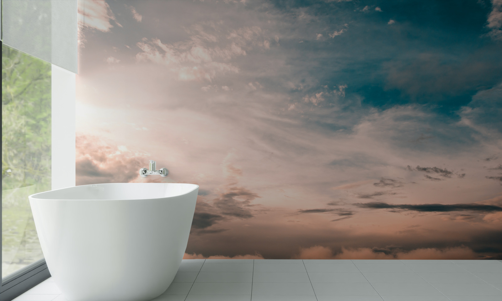 Fototapet cer în zori