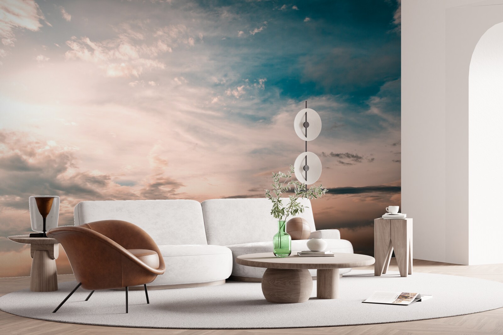 Fototapet cer în zori