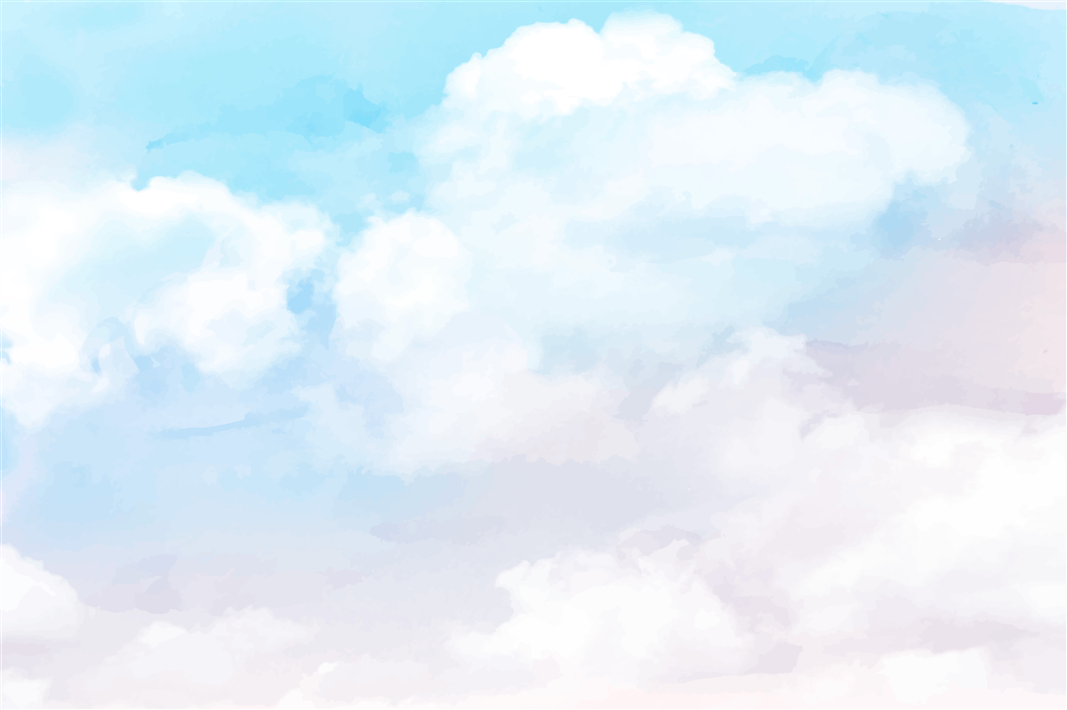 Fototapet cerul este luminos și colorat