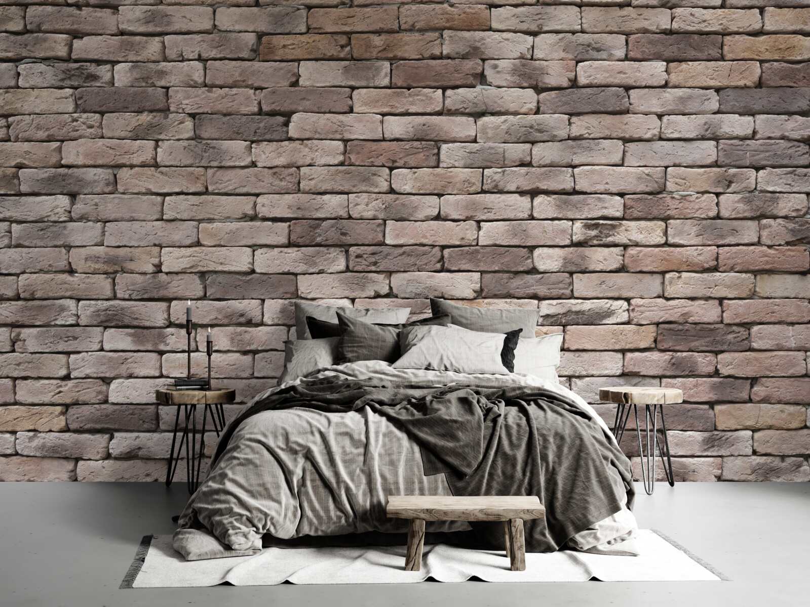 Fototapet construcție din cărămidă modelată manual