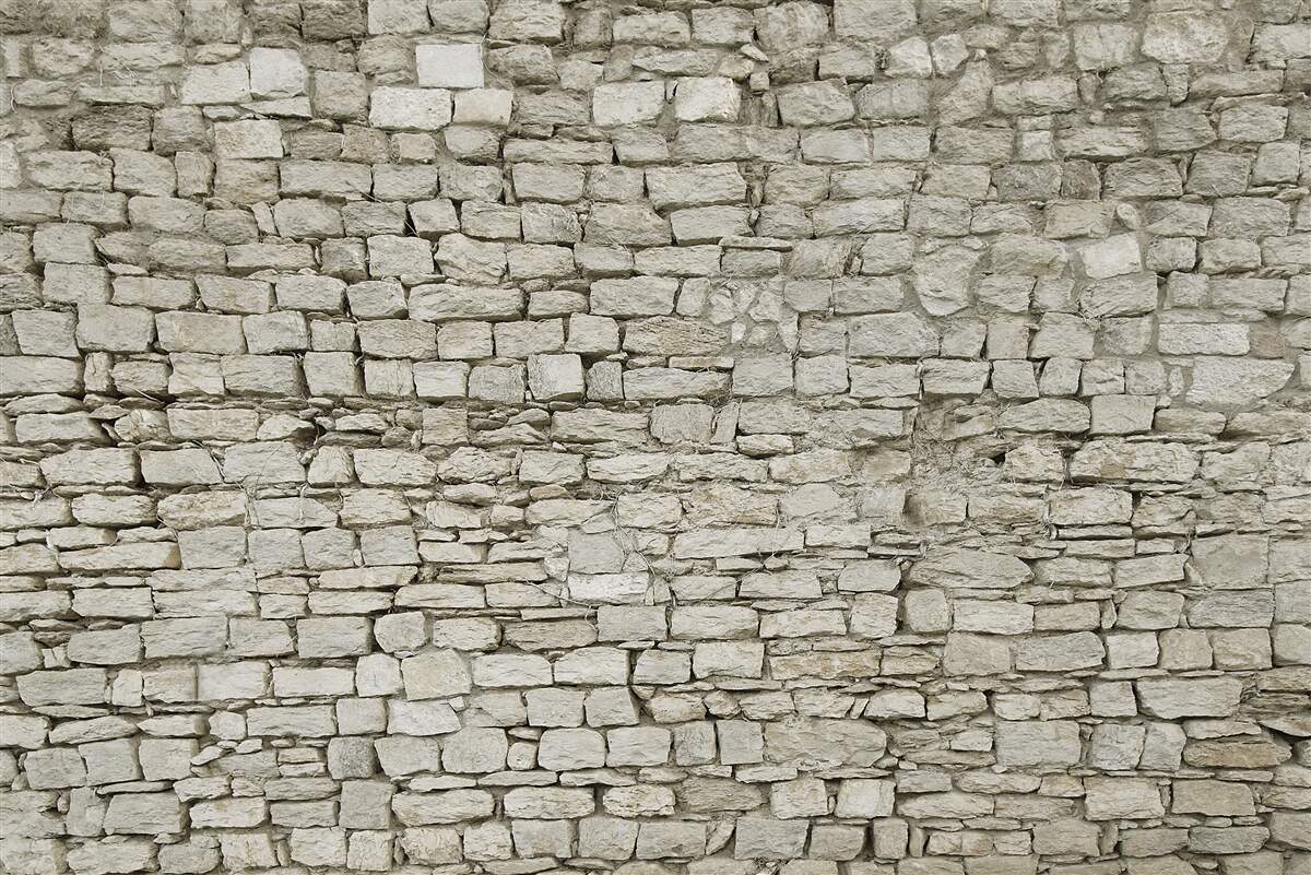 Fototapet așezarea pereților de piatră împrăștiată