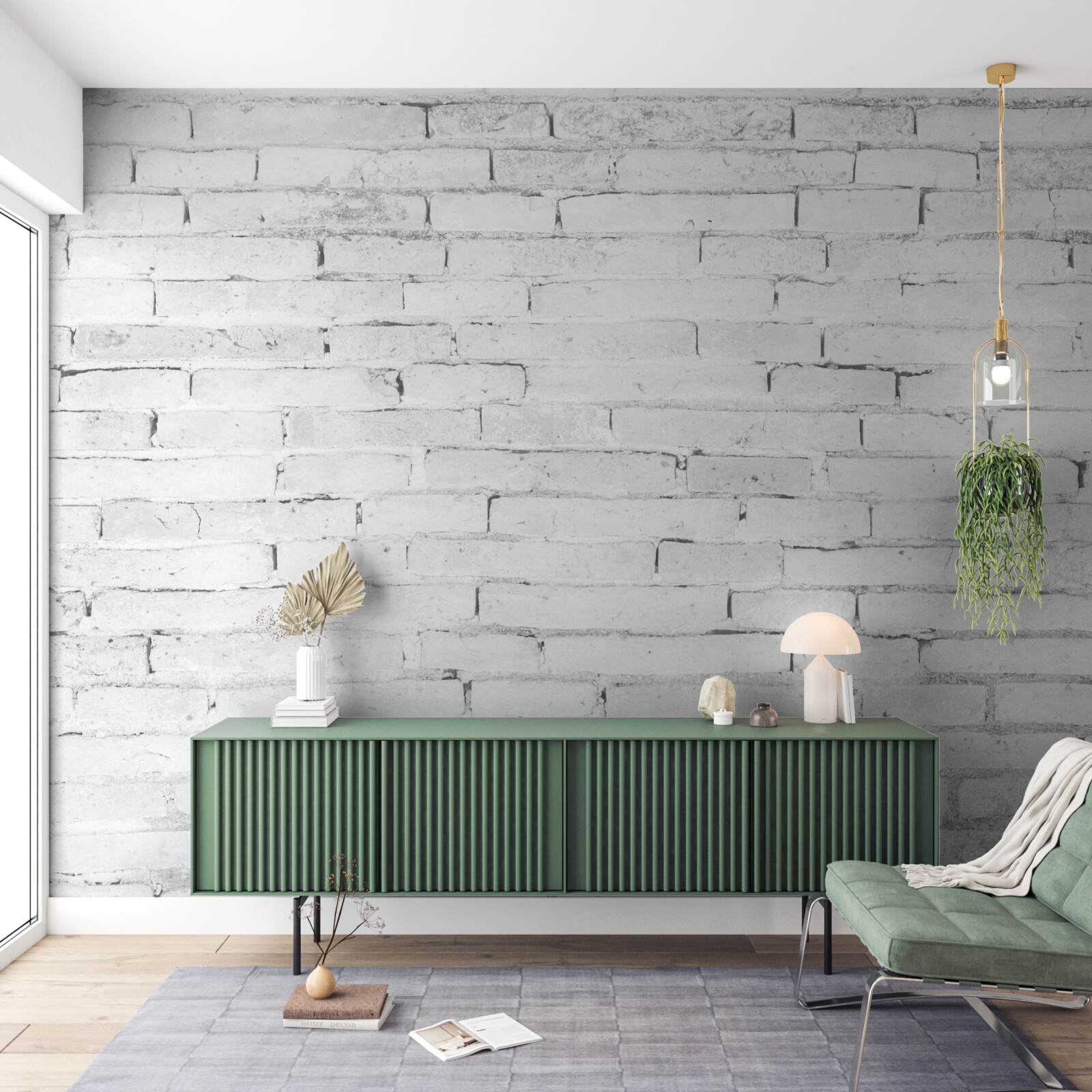 Fototapet cărămidă brută