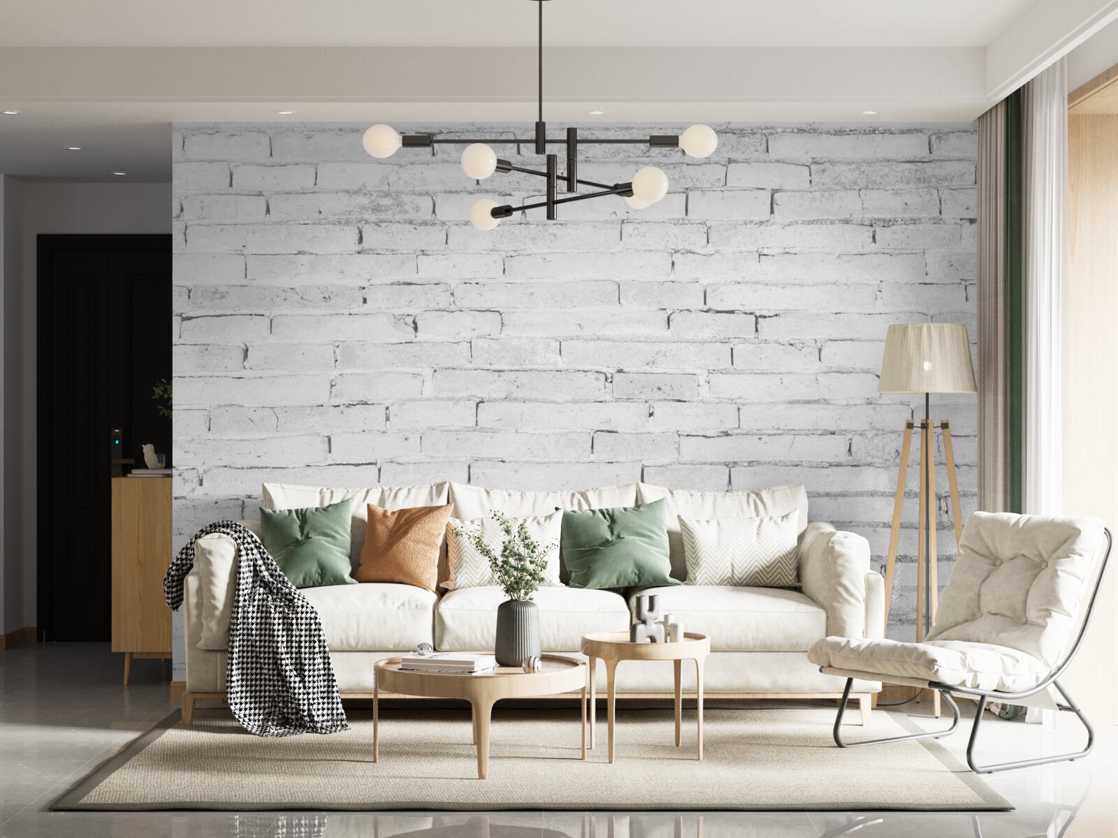 Fototapet cărămidă brută