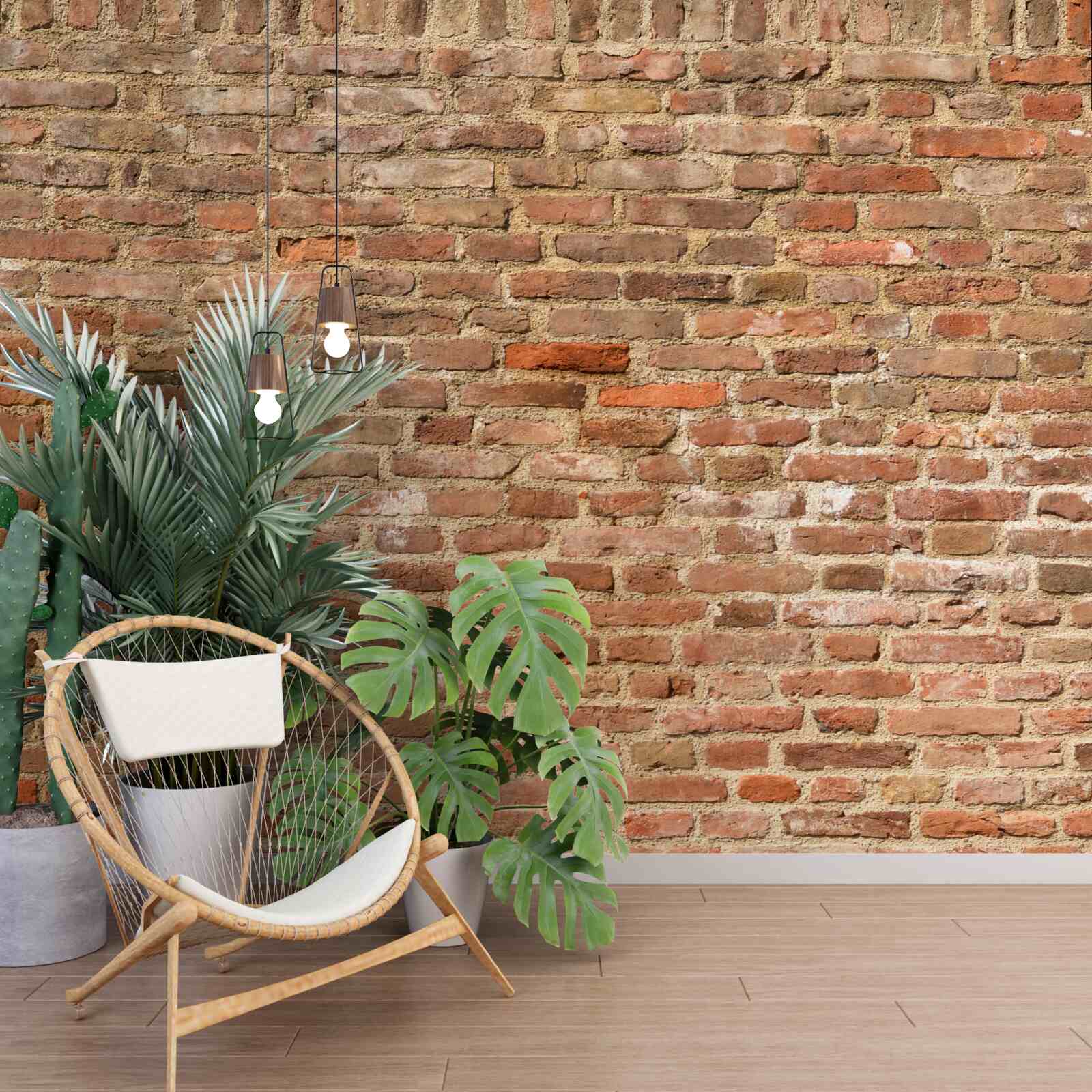 Fototapet perete vechi de cărămidă maro