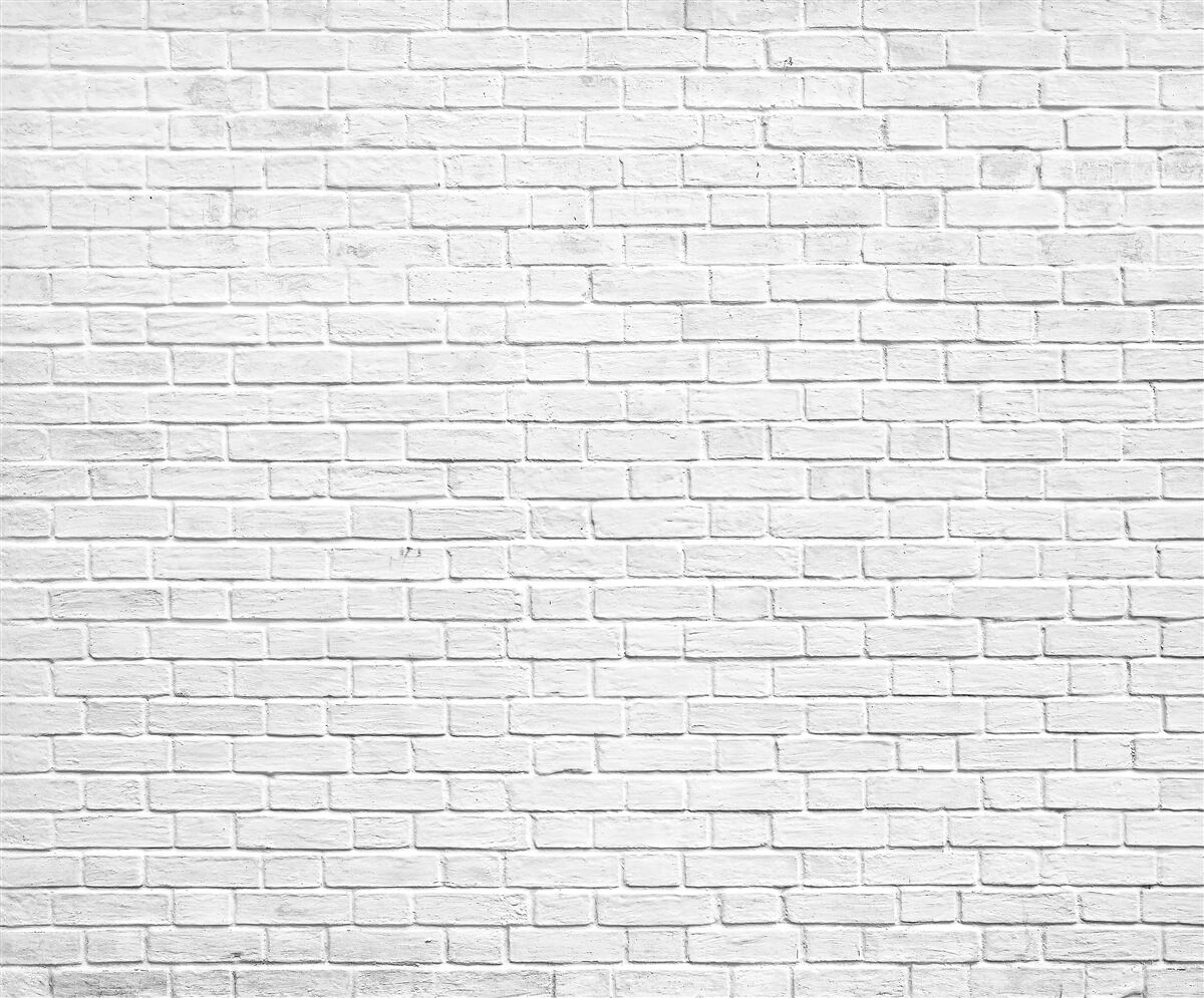 Fototapet clădire din cărămidă albă