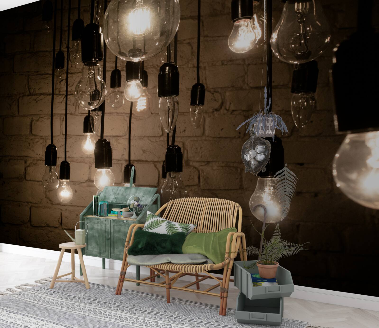 Fototapet formele becurilor sunt diferite