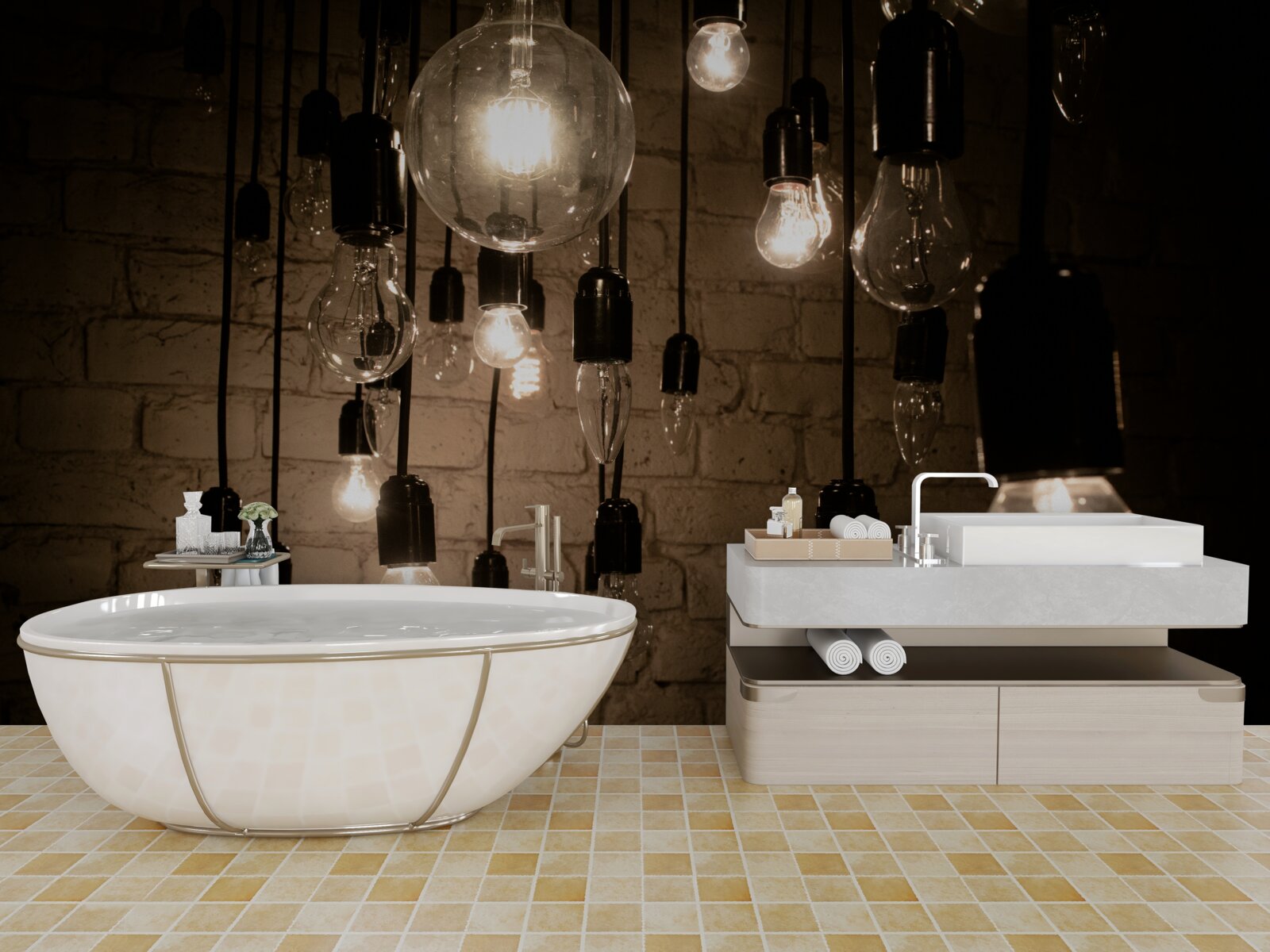 Fototapet formele becurilor sunt diferite