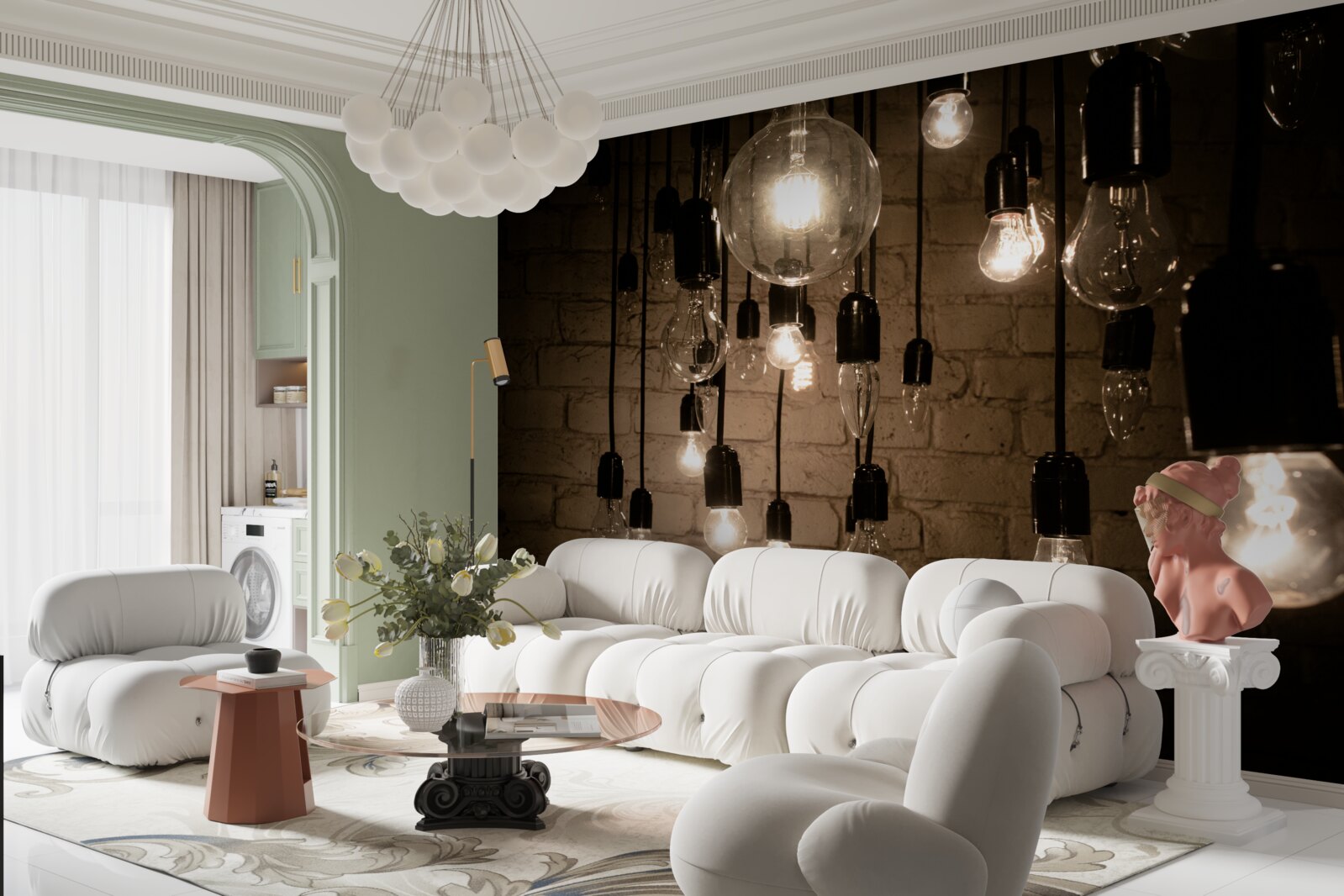 Fototapet formele becurilor sunt diferite