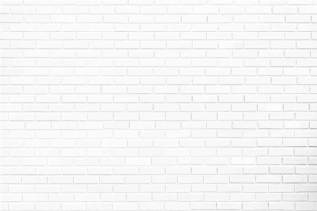 Fototapet peretele de cărămidă este de un alb imaculat