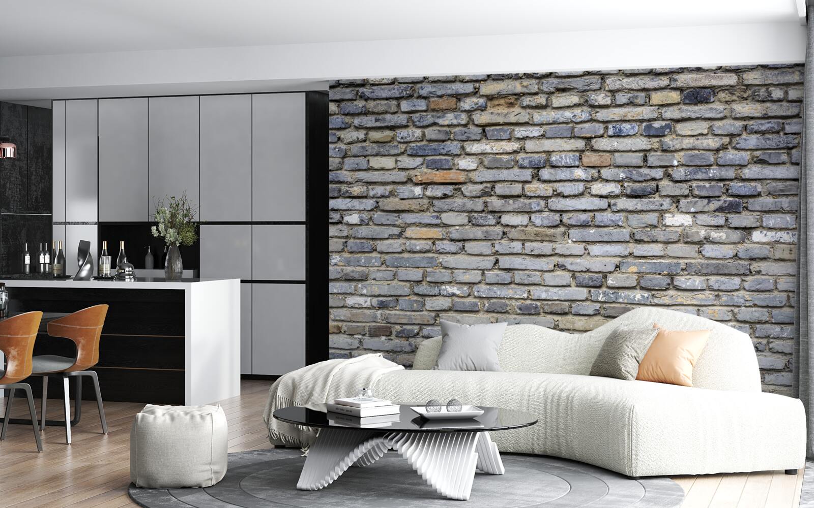 Fototapet zid de cărămidă