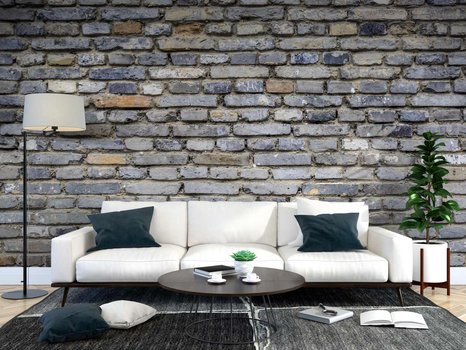 Fototapet zid de cărămidă