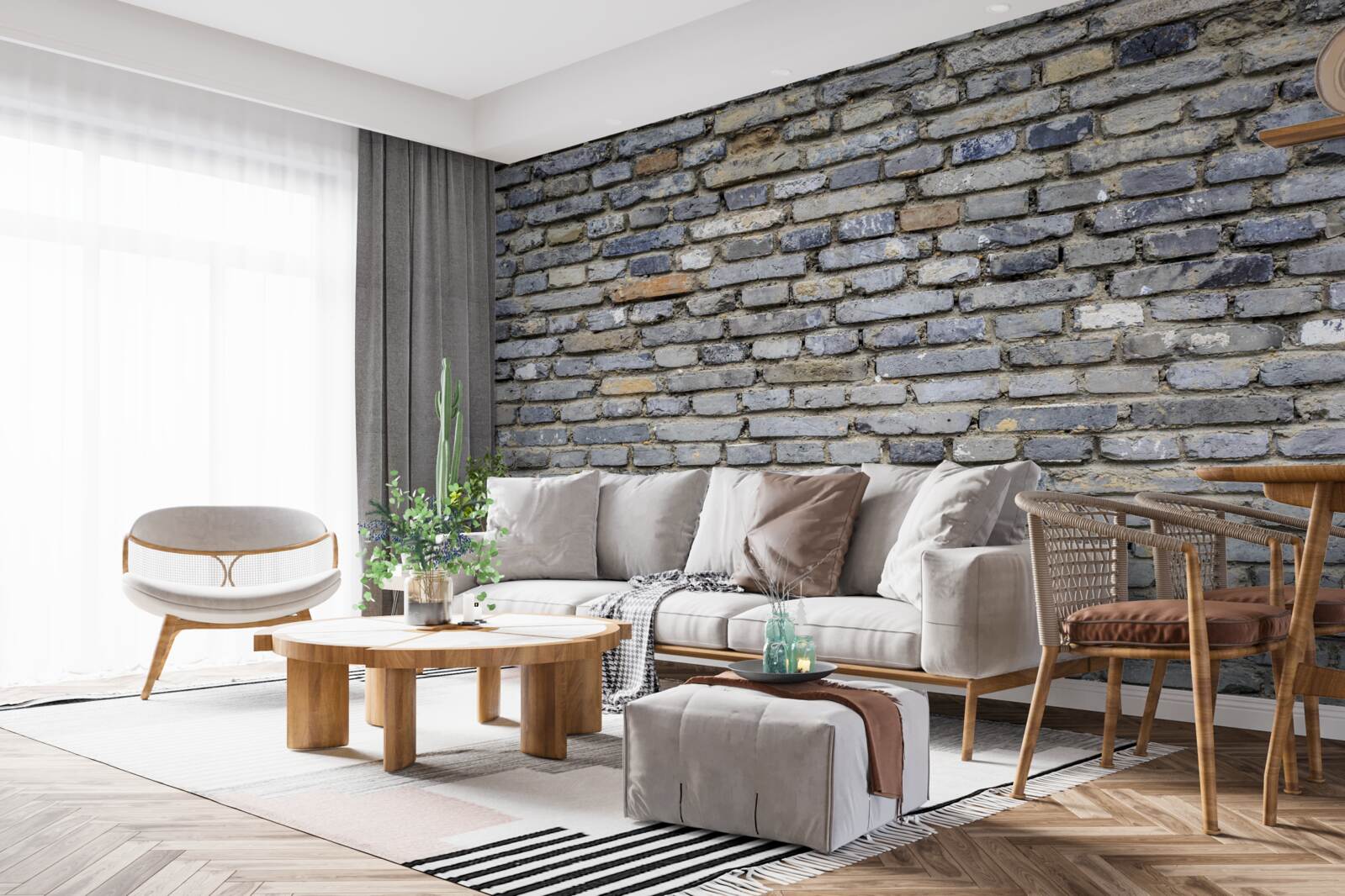 Fototapet zid de cărămidă