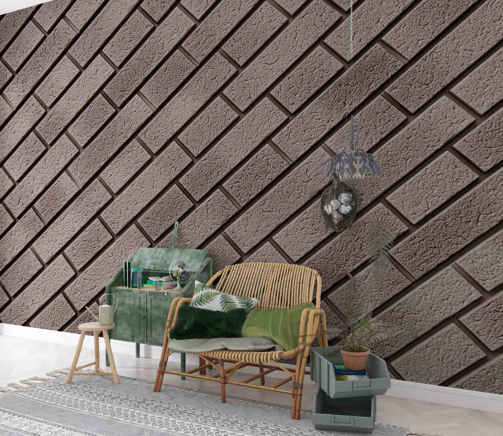 Fototapet dale de pavaj în stare perfectă