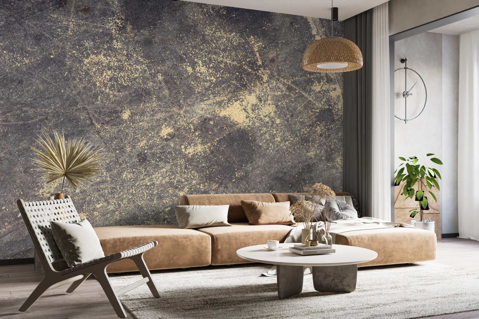 Fototapet structura betonului fisurat