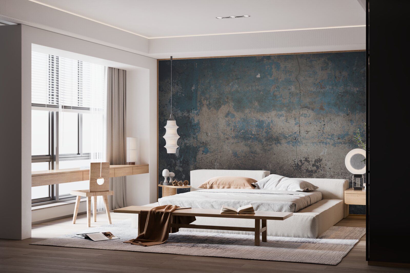 Fototapet structură de perete distrusă de timp