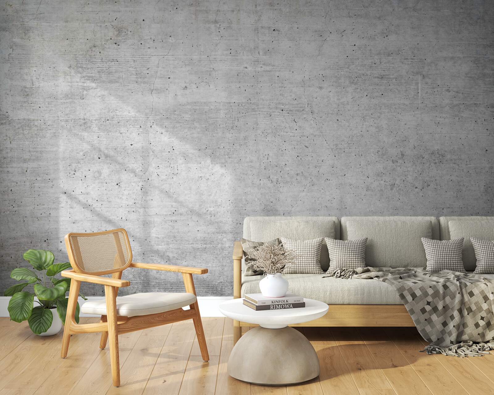 Fototapet tencuială gri textura