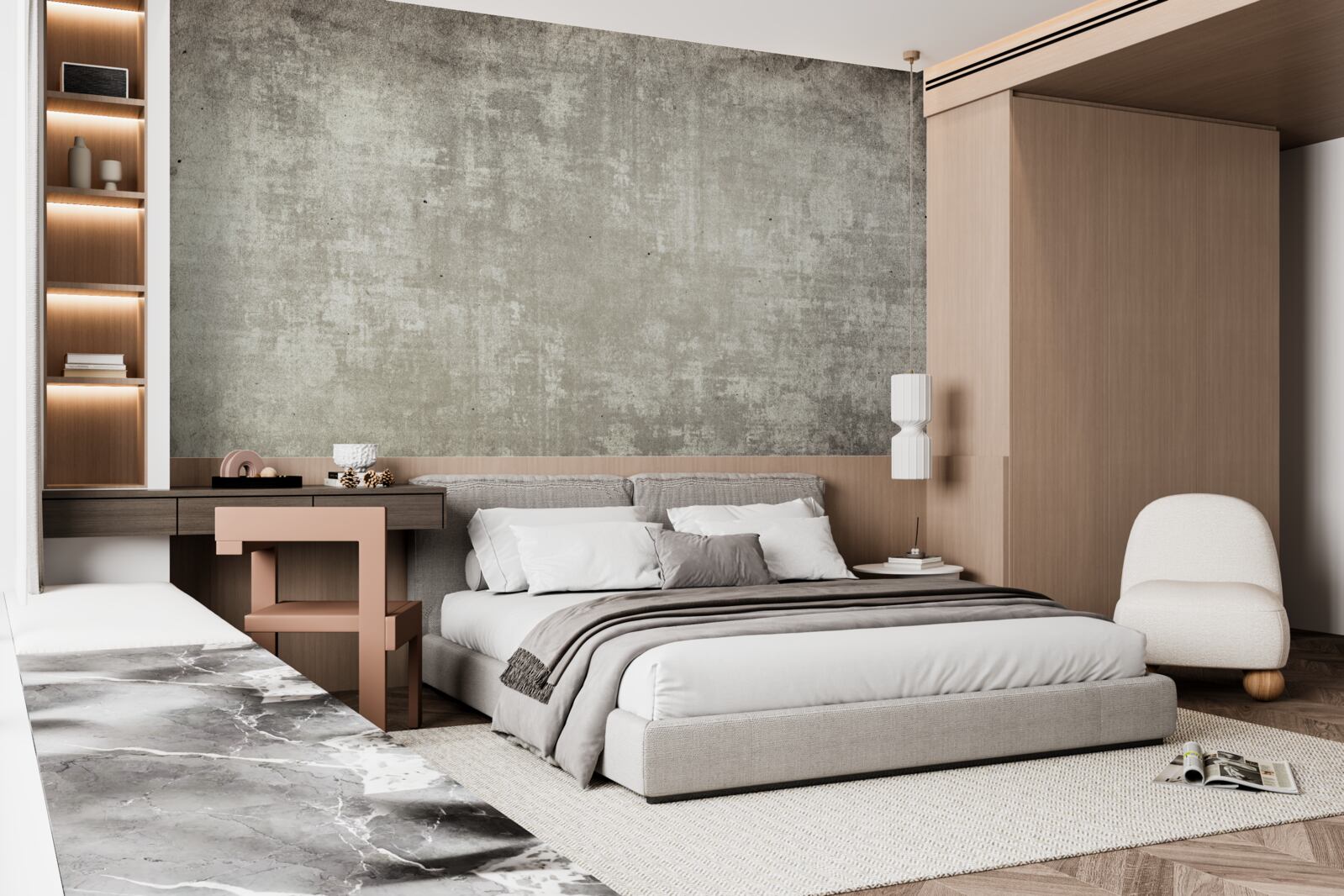 Fototapet fundal în stil antic, gri închis