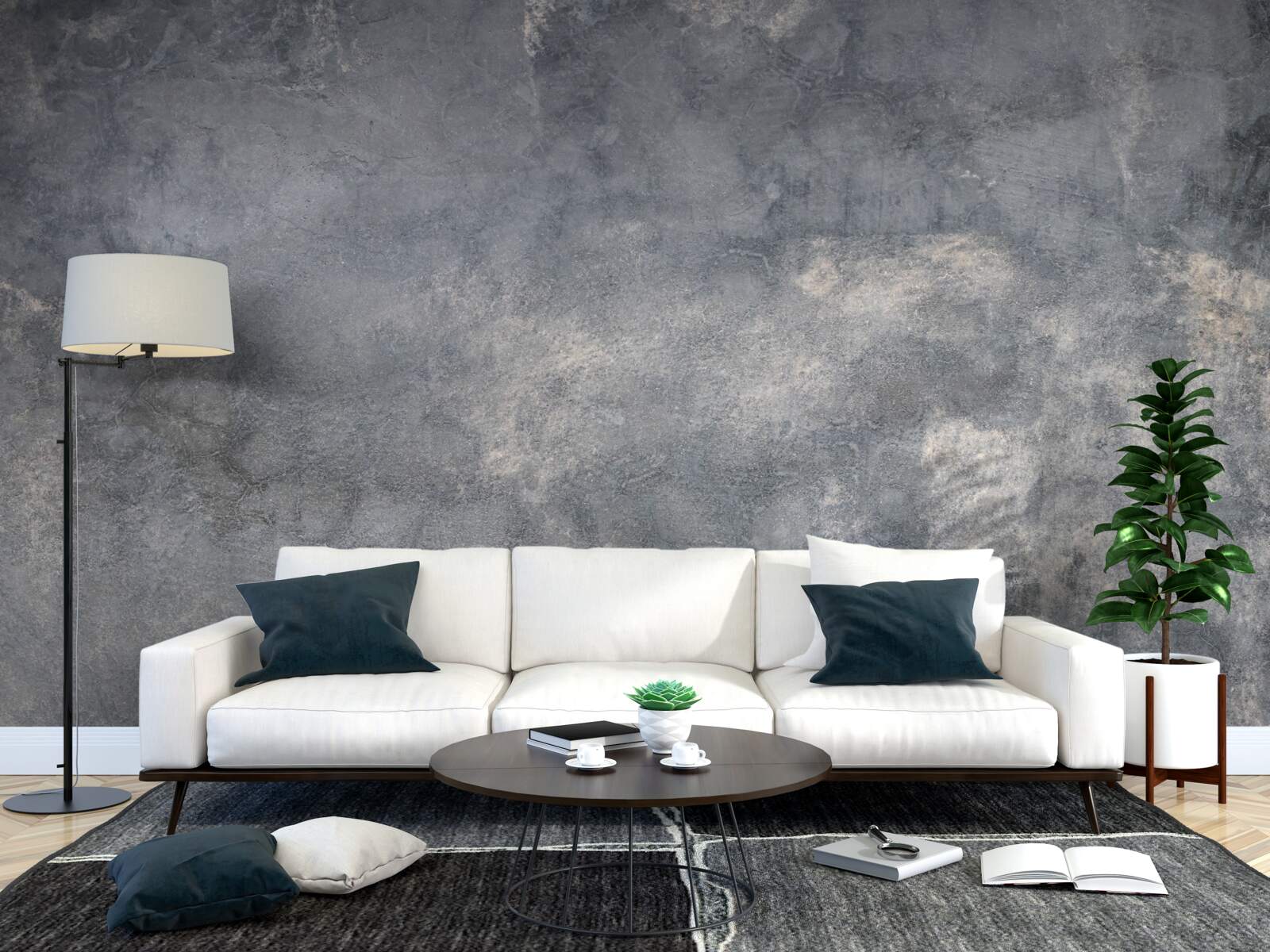 Fototapet perete de ciment format