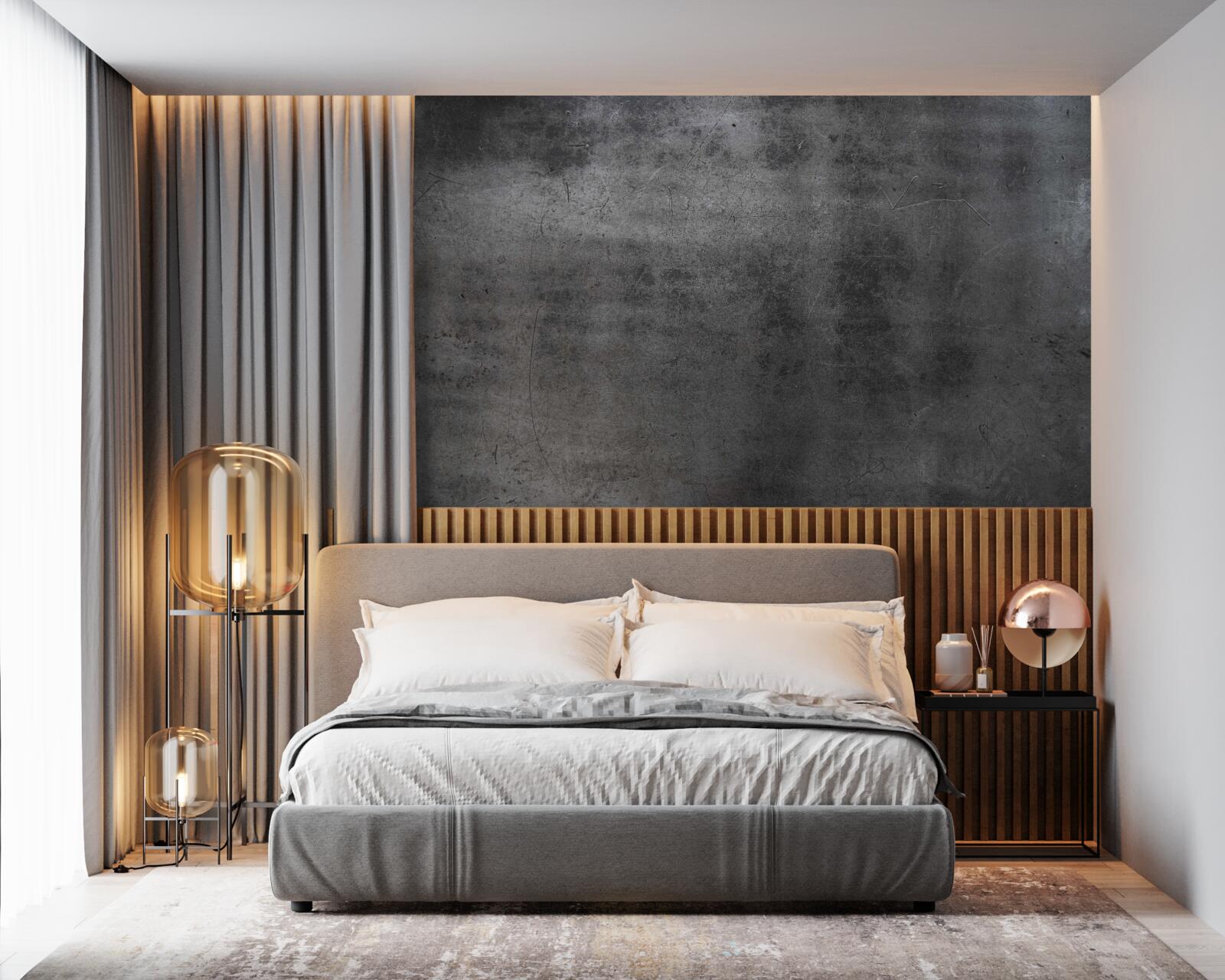 Fototapet grunge metalic în culori închise