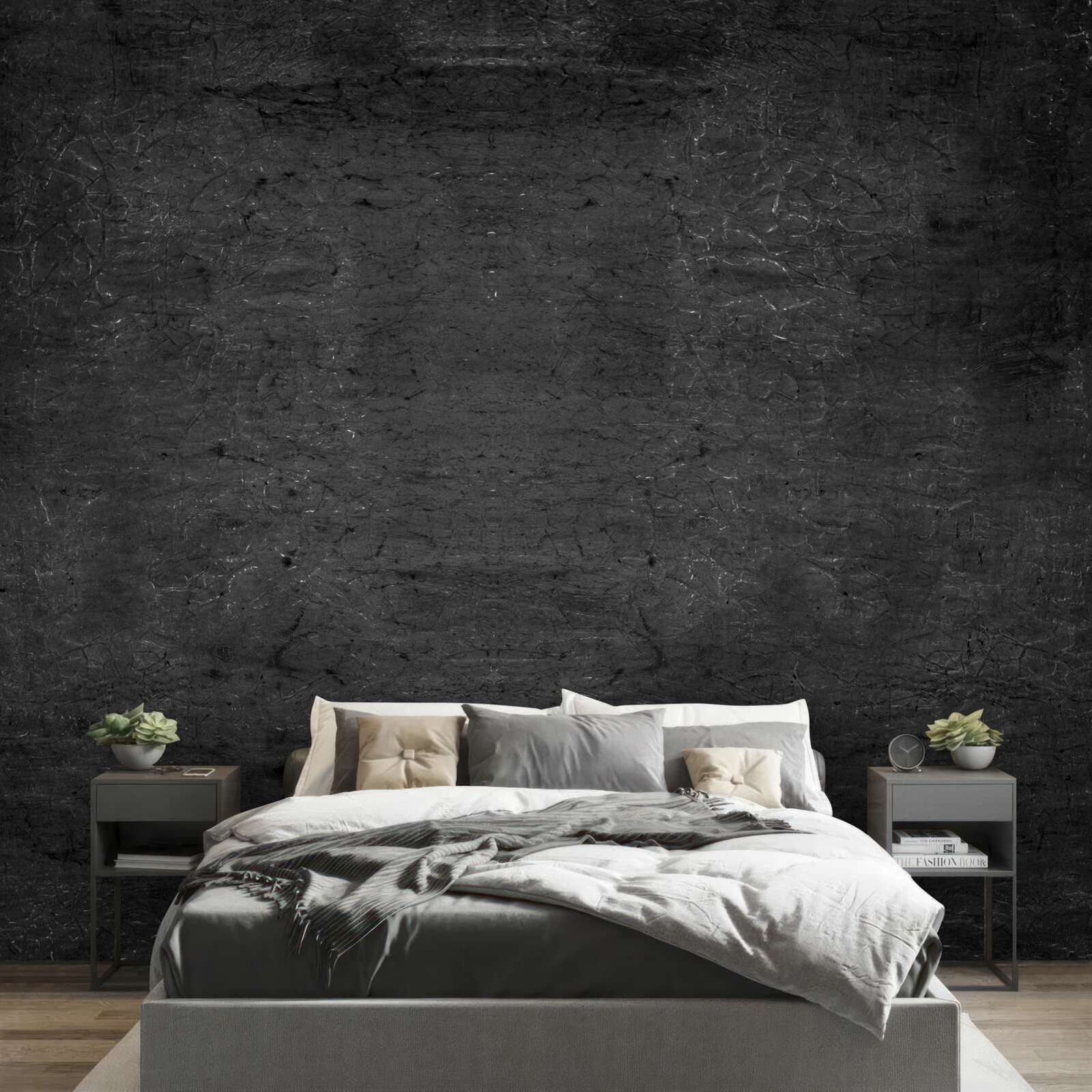 Fototapet perete de ciment întunecat