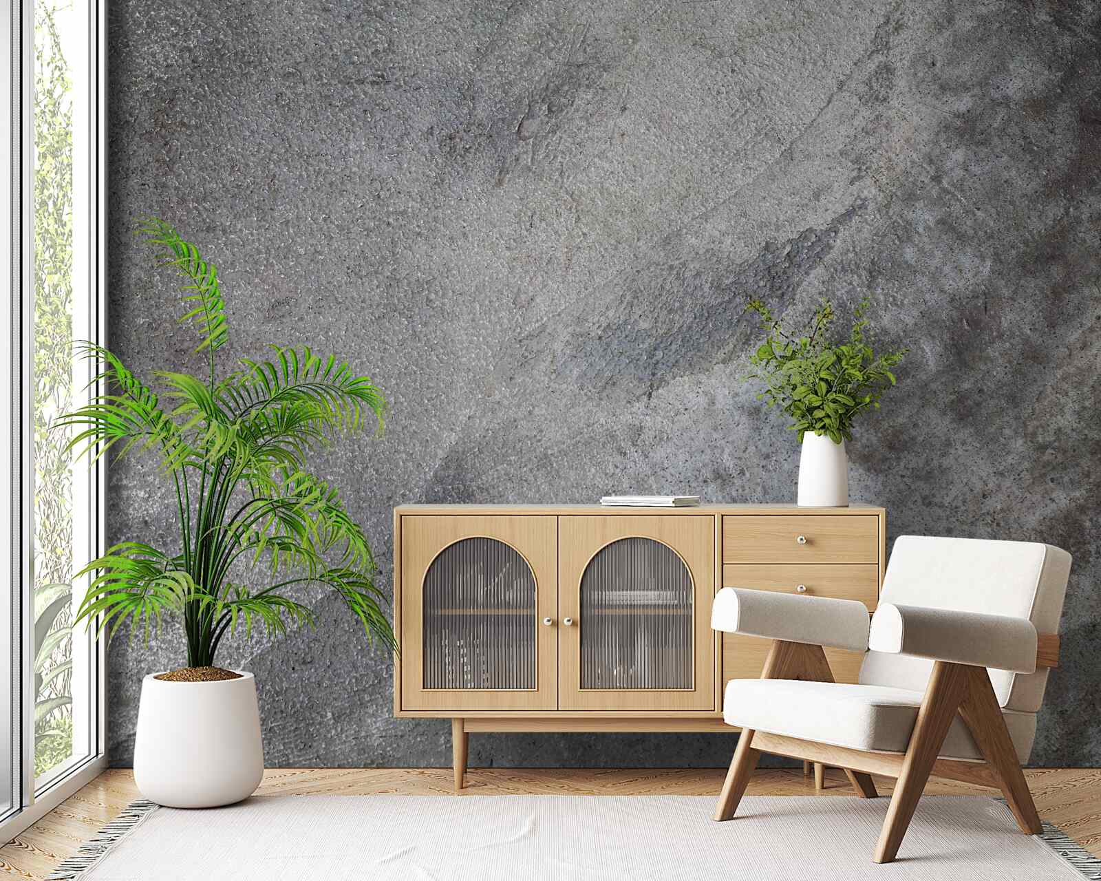 Fototapet Perete de ciment lustruit