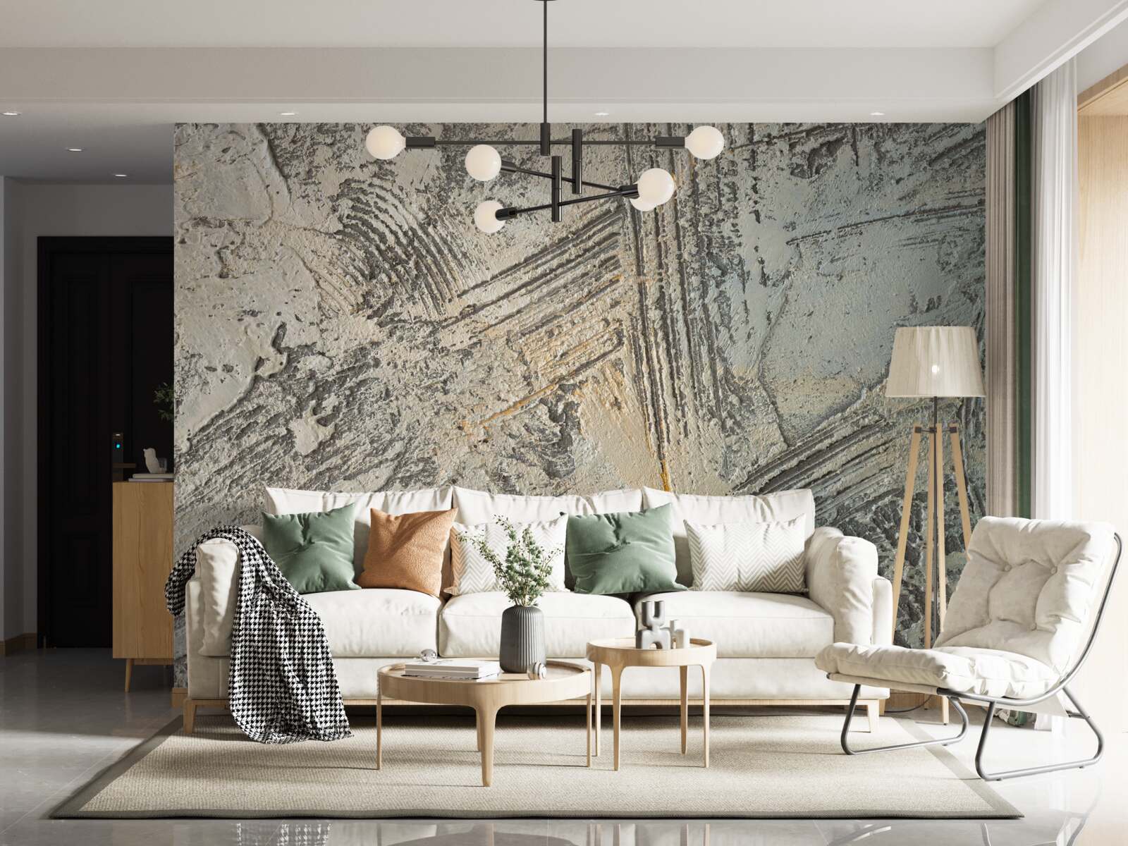 Fototapet tencuială decorativă unică