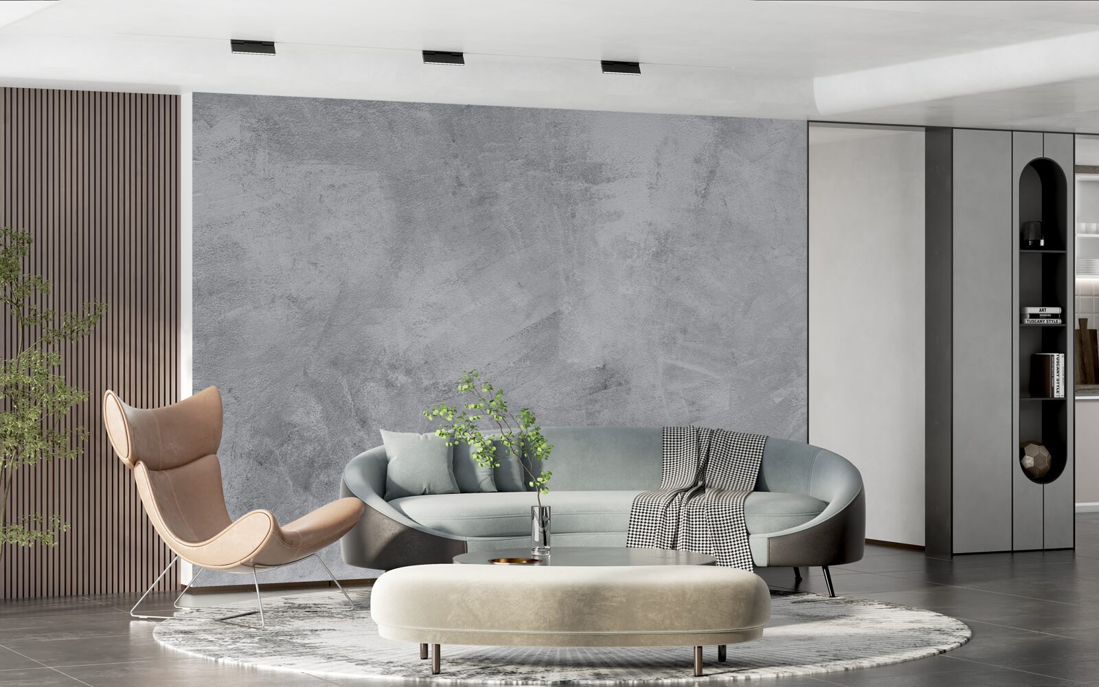 Fototapet Perete în stil loft realizat din ipsos