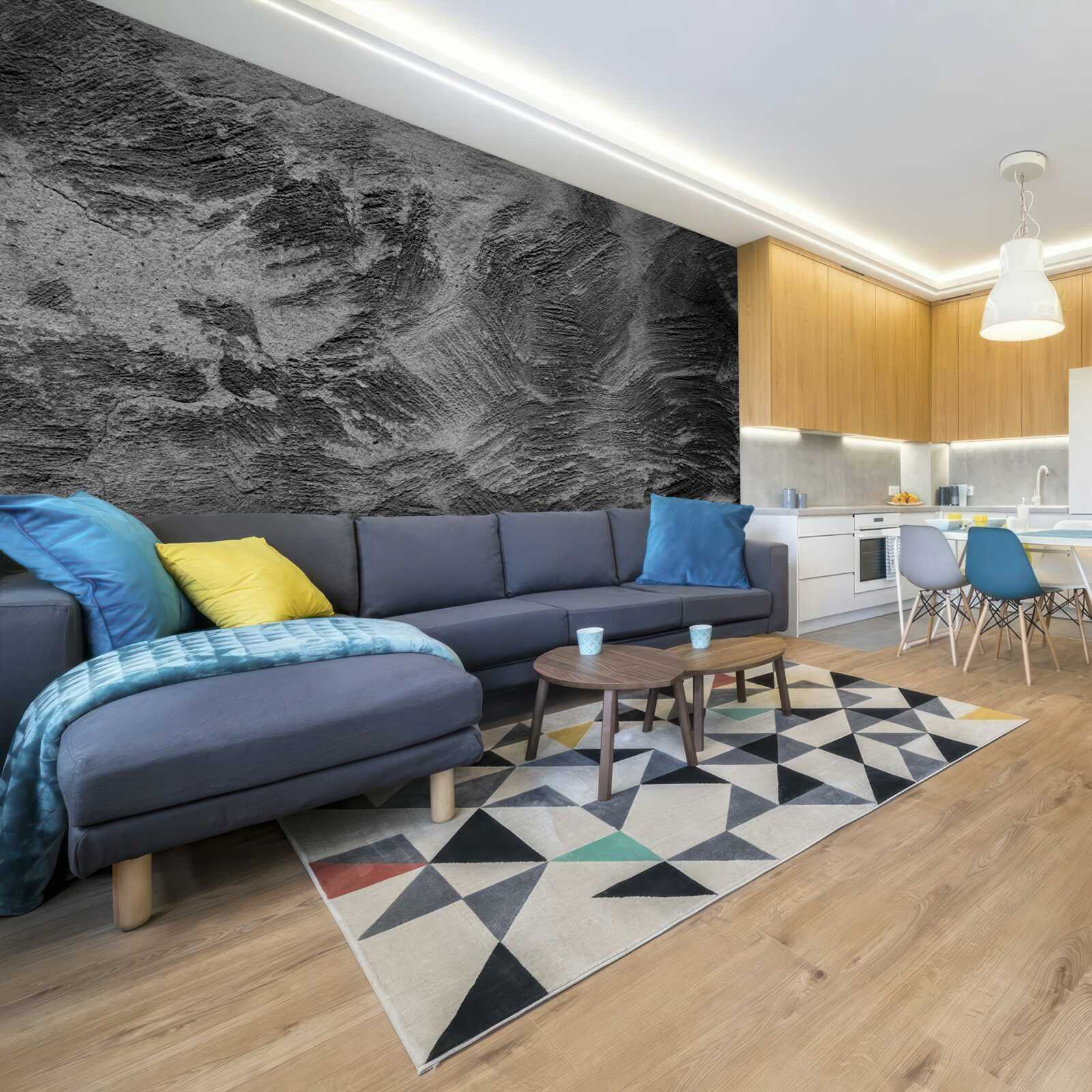 Fototapet dungi decorative în nuanțe deschise și închise