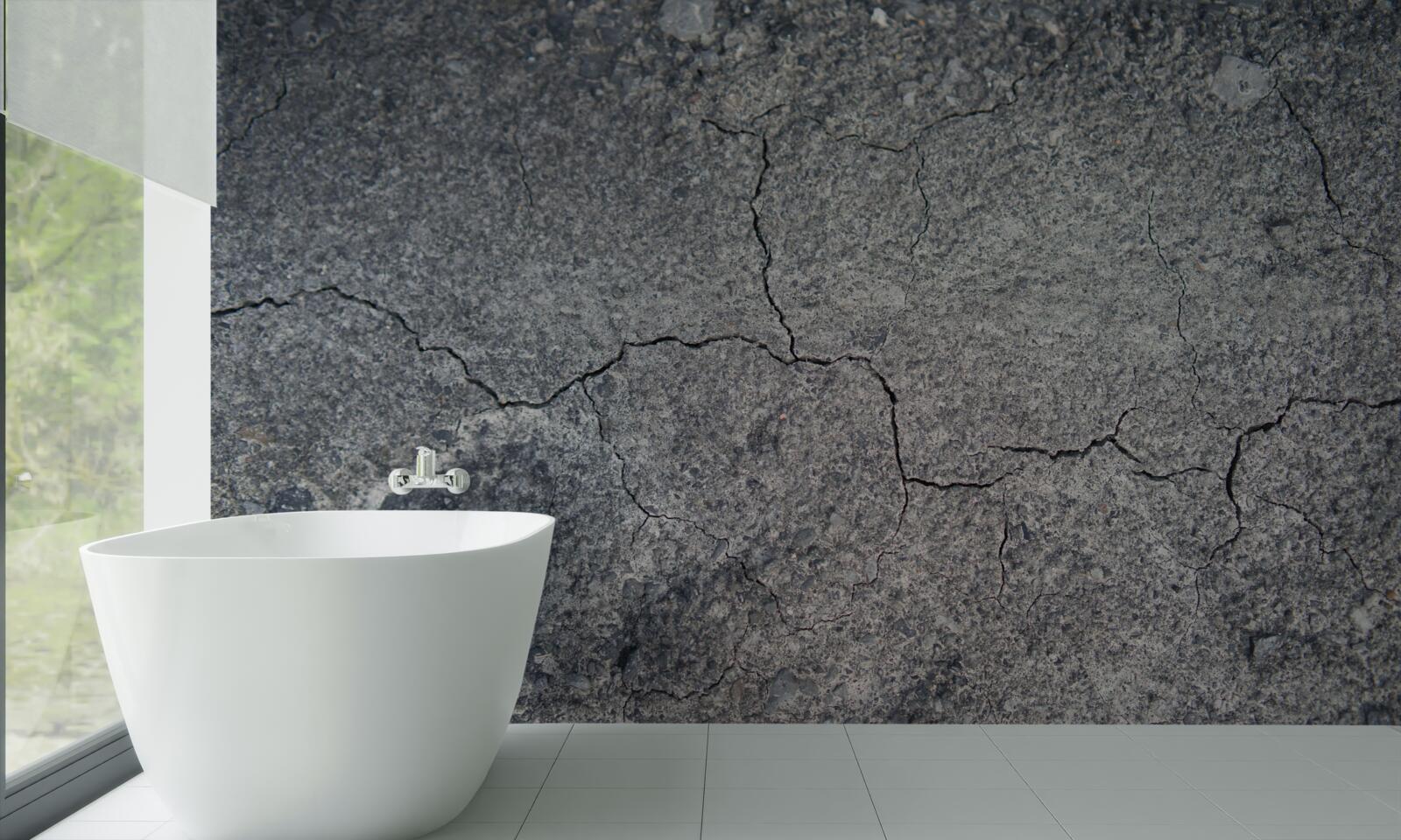 Fototapet starea uscată a solului