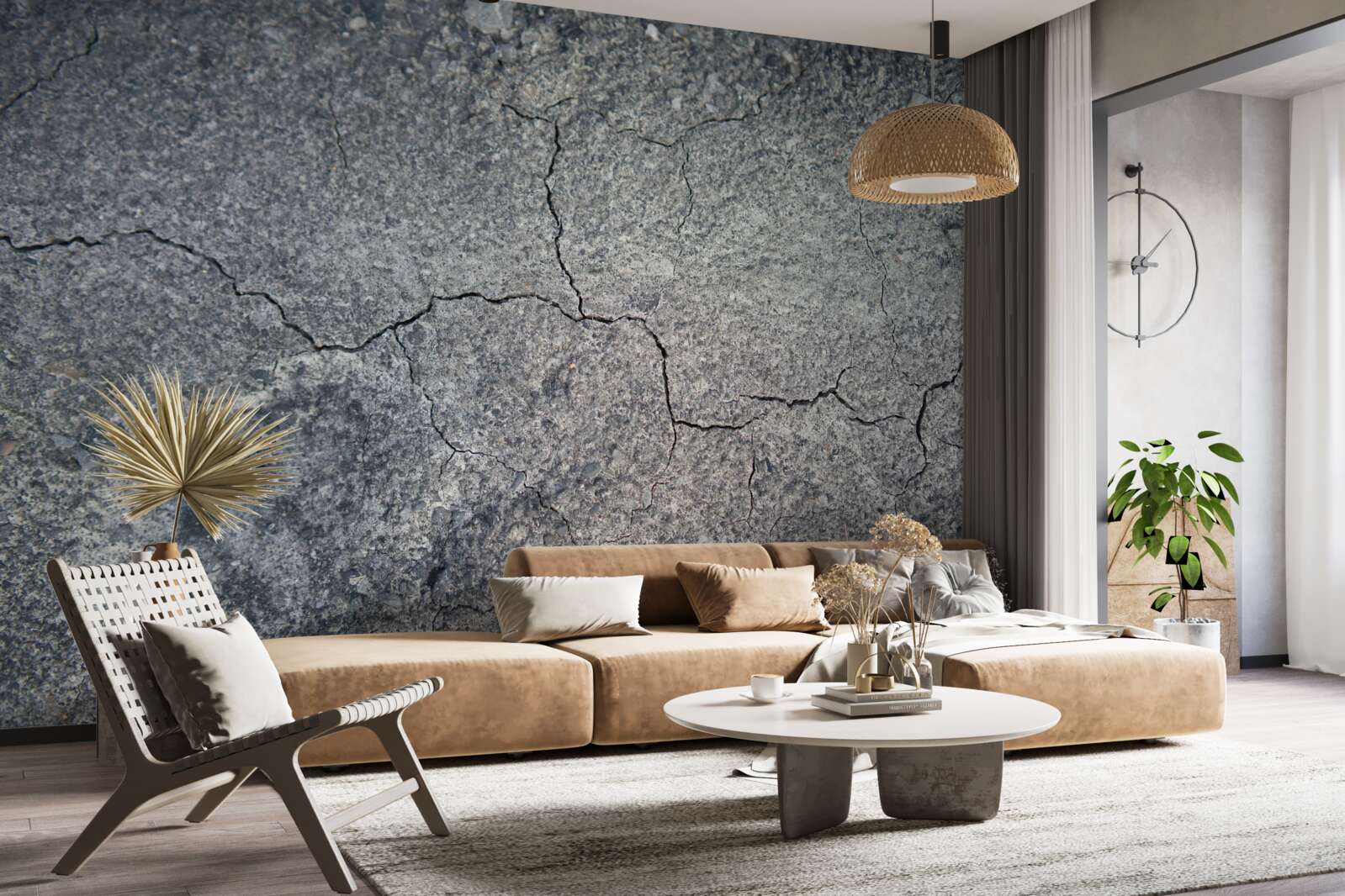 Fototapet starea uscată a solului