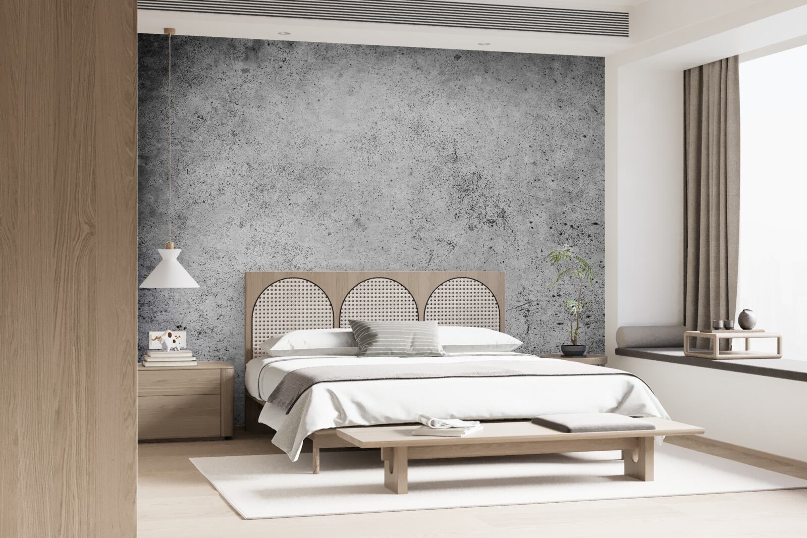 Fototapet barieră gri veche