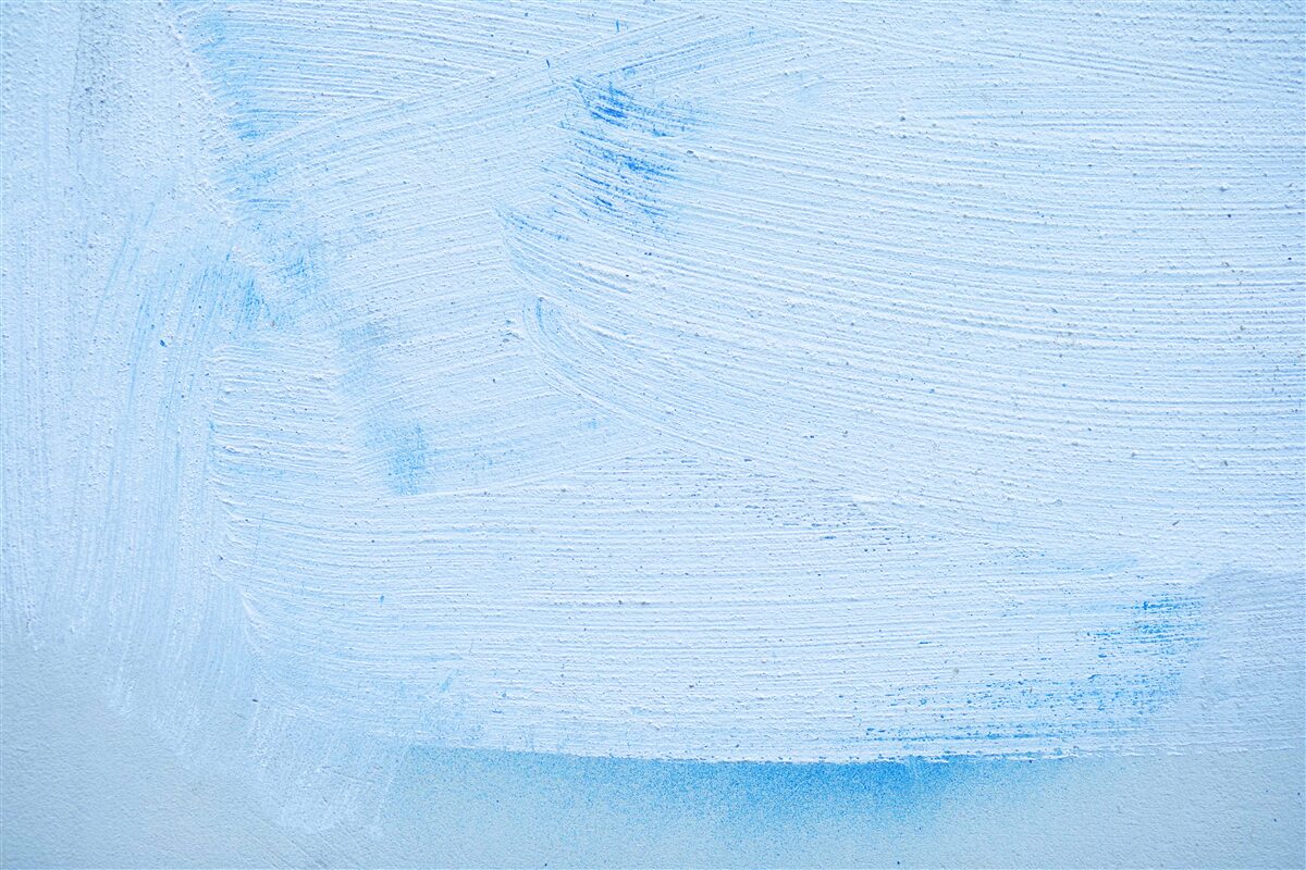 Fototapet un strat de tencuială moale de culoare azurie