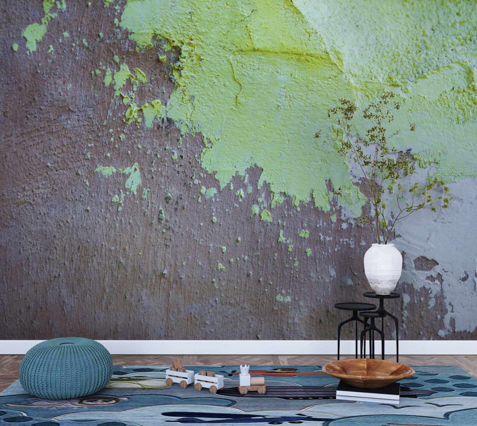 Fototapet tencuială decorativă întunecată