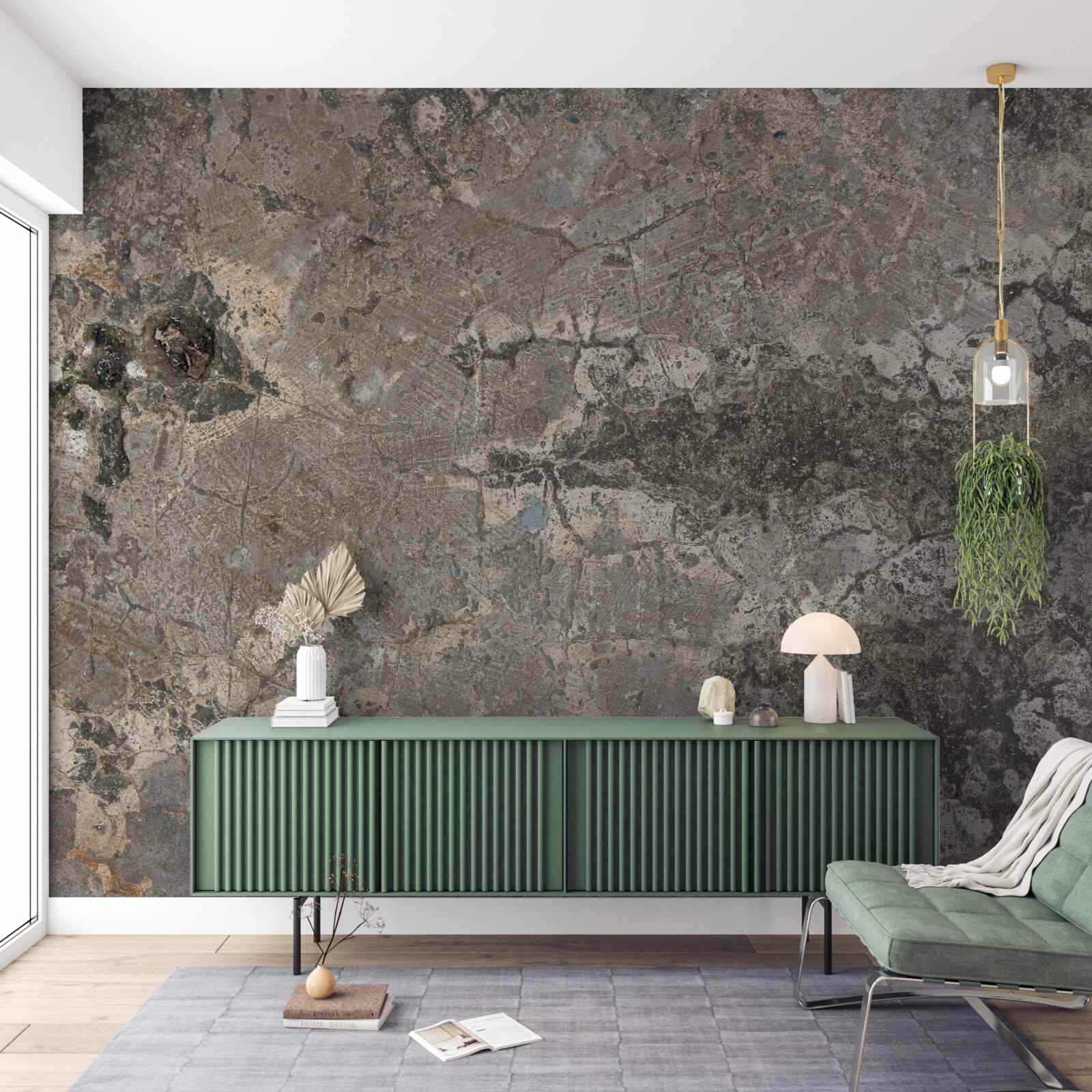 Fototapet rocă de granit gri