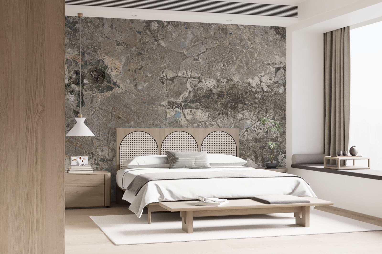 Fototapet rocă de granit gri