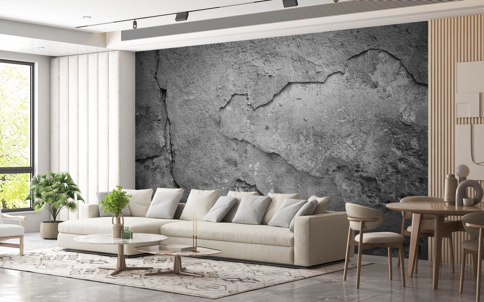 Fototapet barieră antică prăbușită