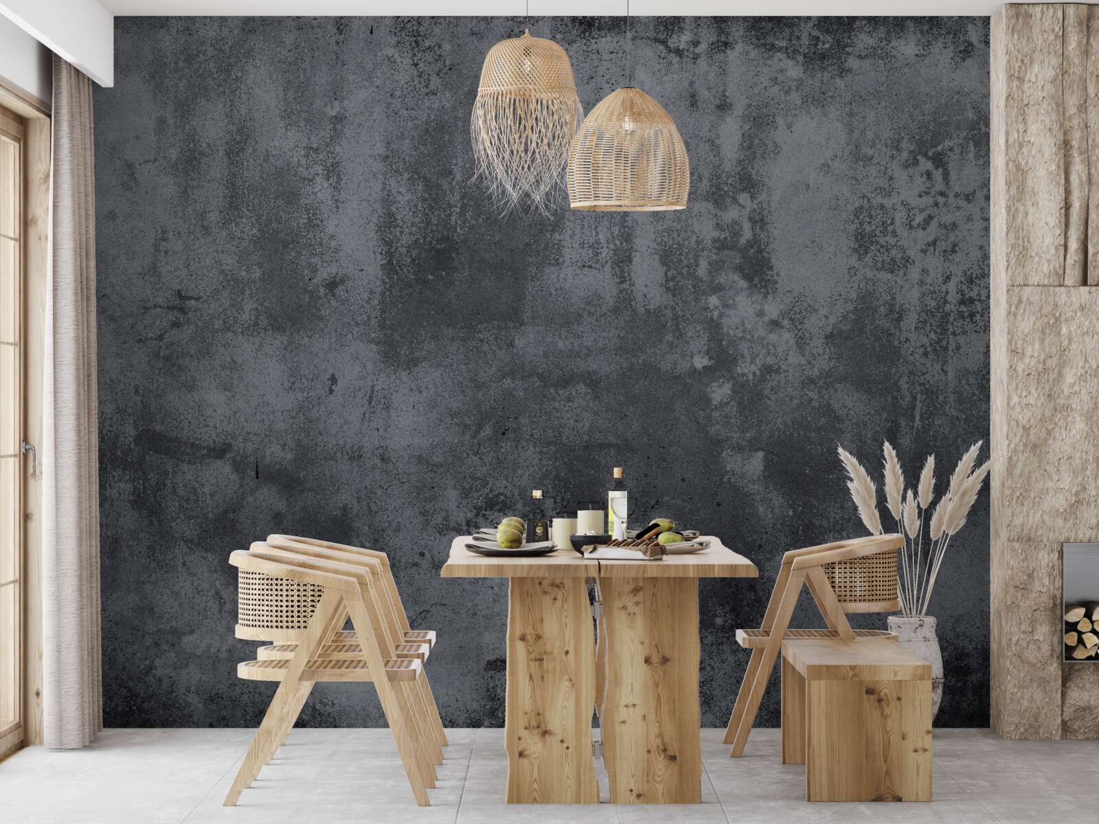 Fototapet textura peretelui este extrem de întunecată