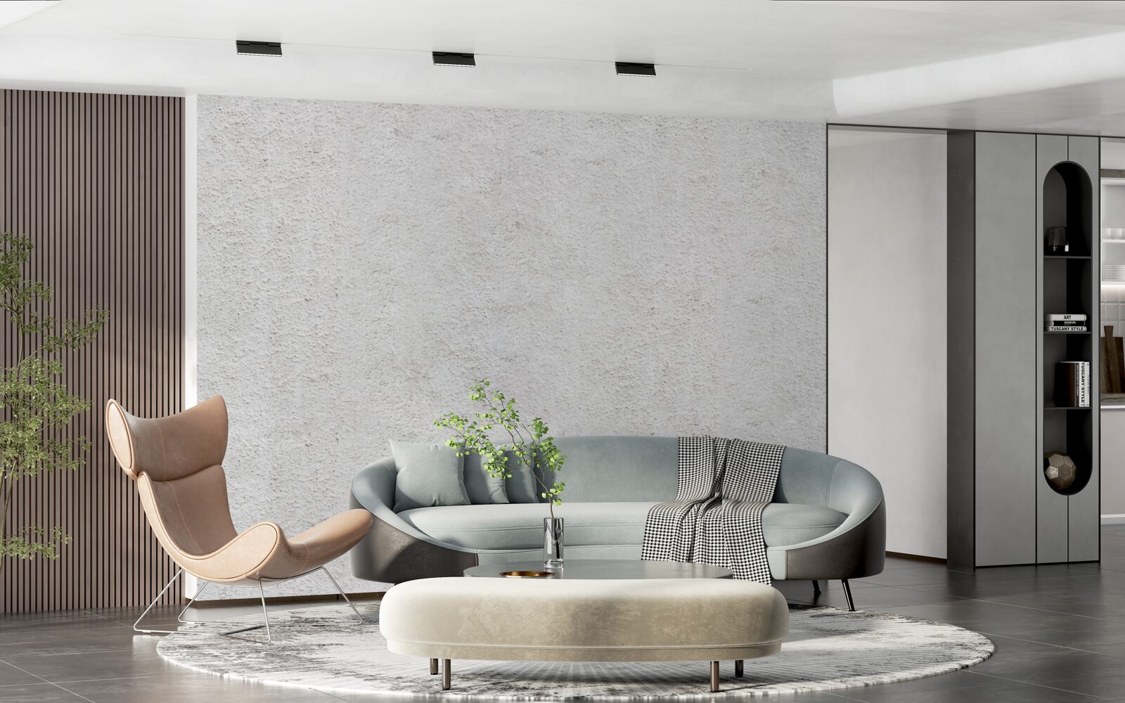 Fototapet ton gri deschis