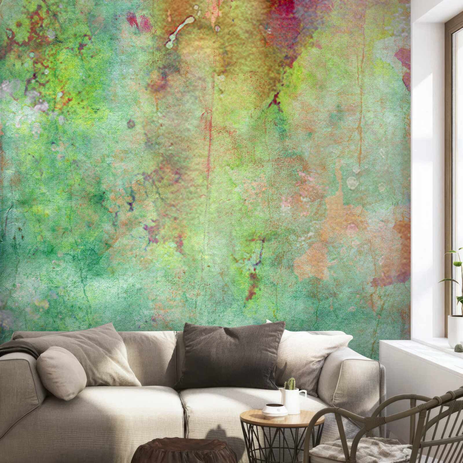 Fototapet pictură abstractă delicată