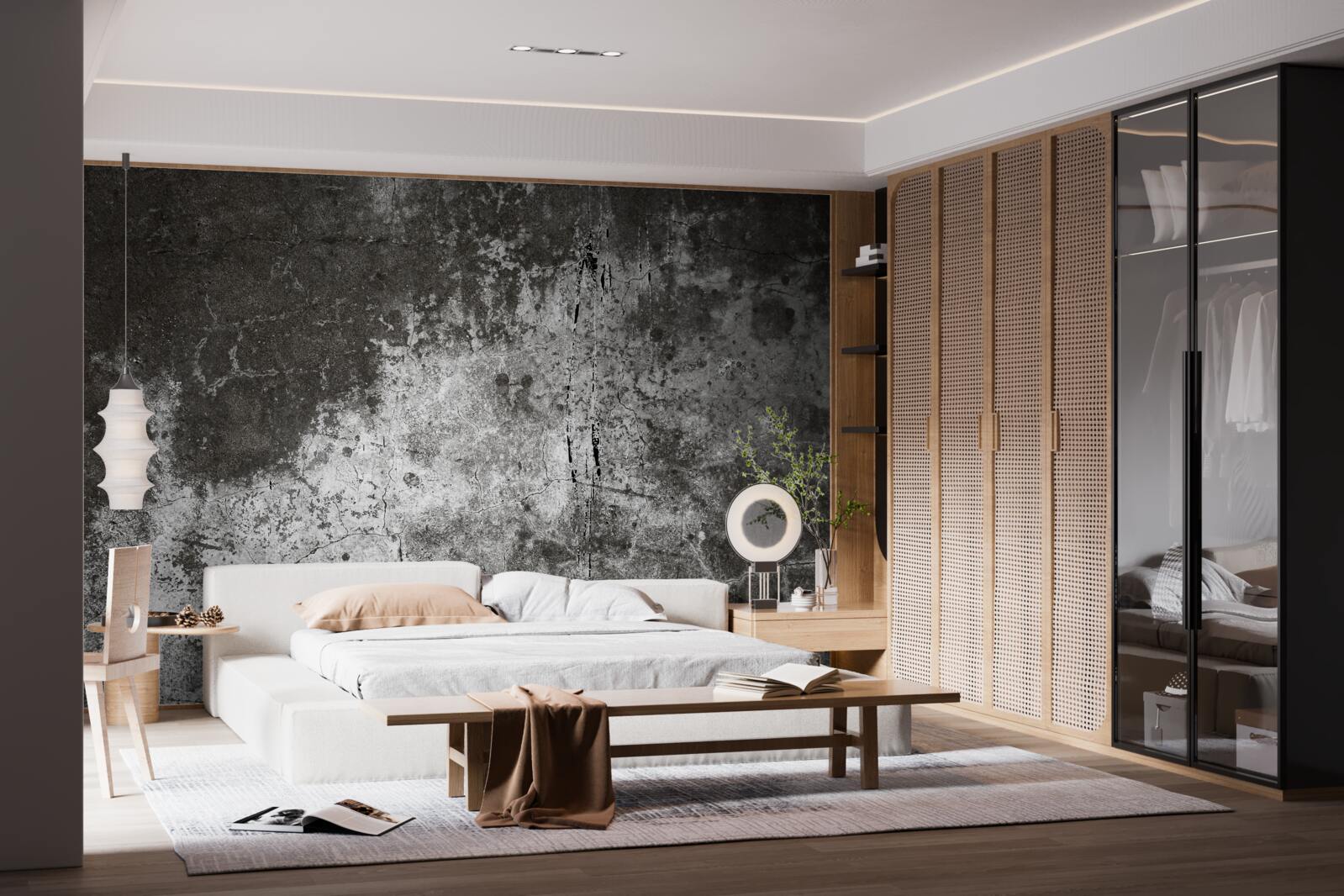 Fototapet fundal de ciment în stil grunge