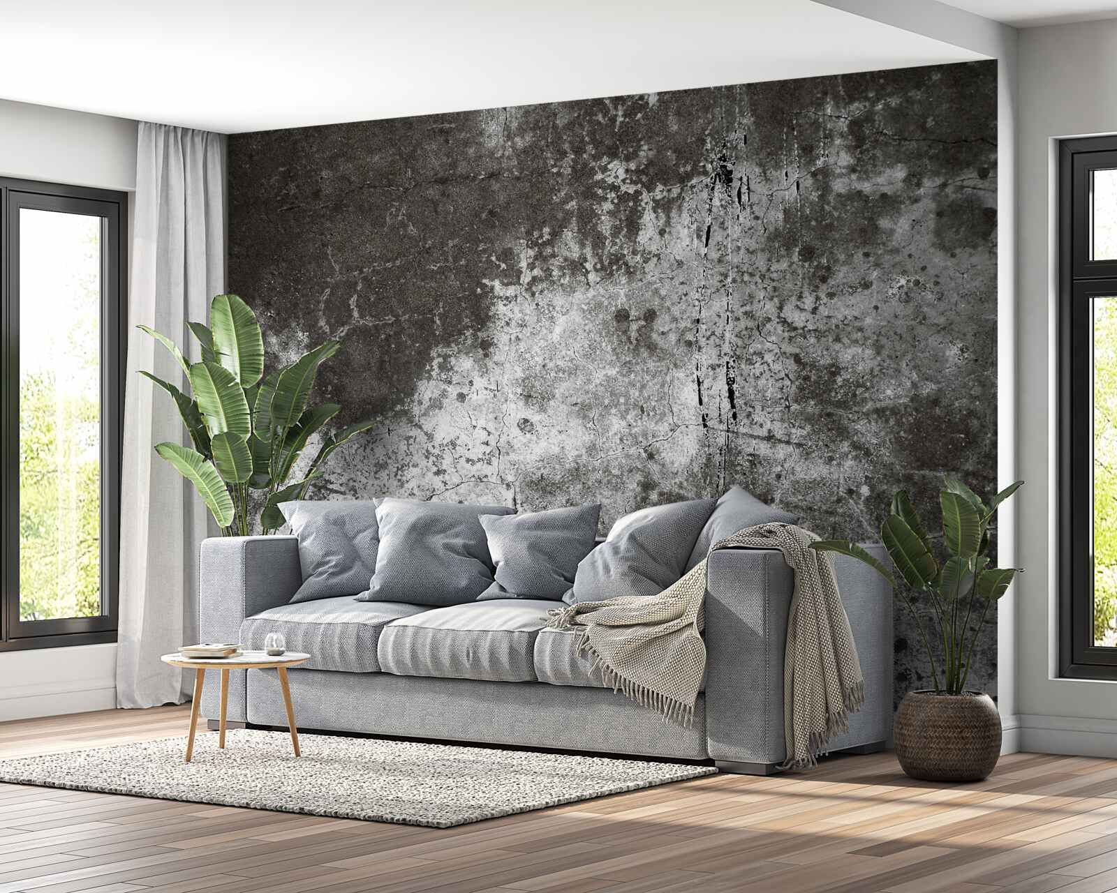 Fototapet fundal de ciment în stil grunge