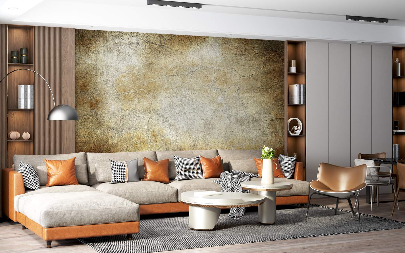 Fototapet textură în stil vintage pe fundal