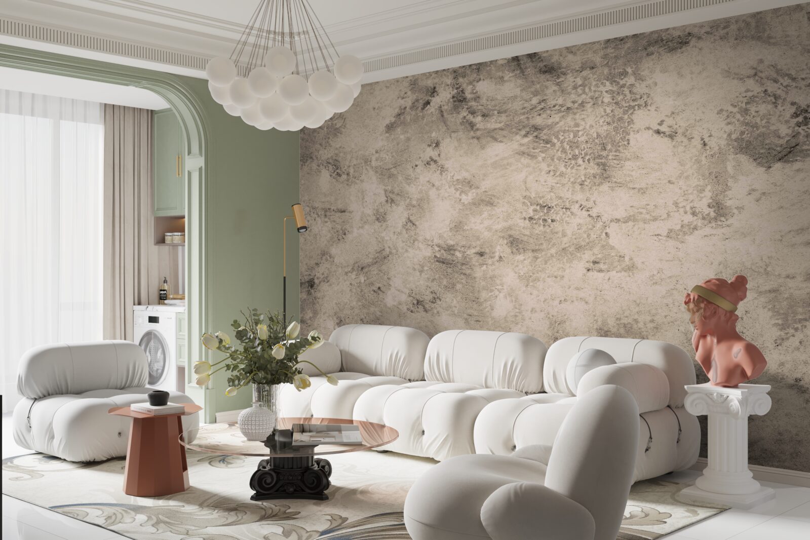 Fototapet construcția de bariere de beton