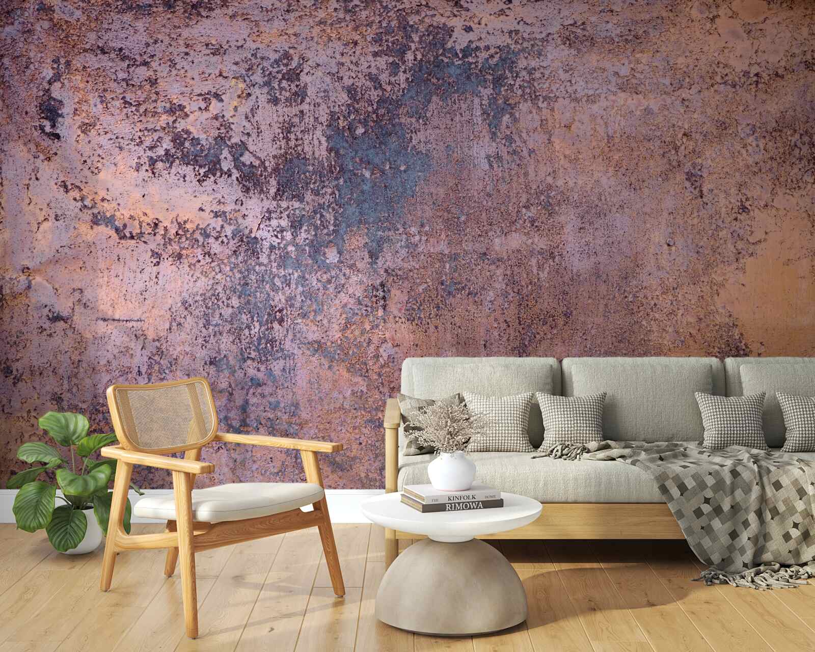 Fototapet rugină veche pe metal