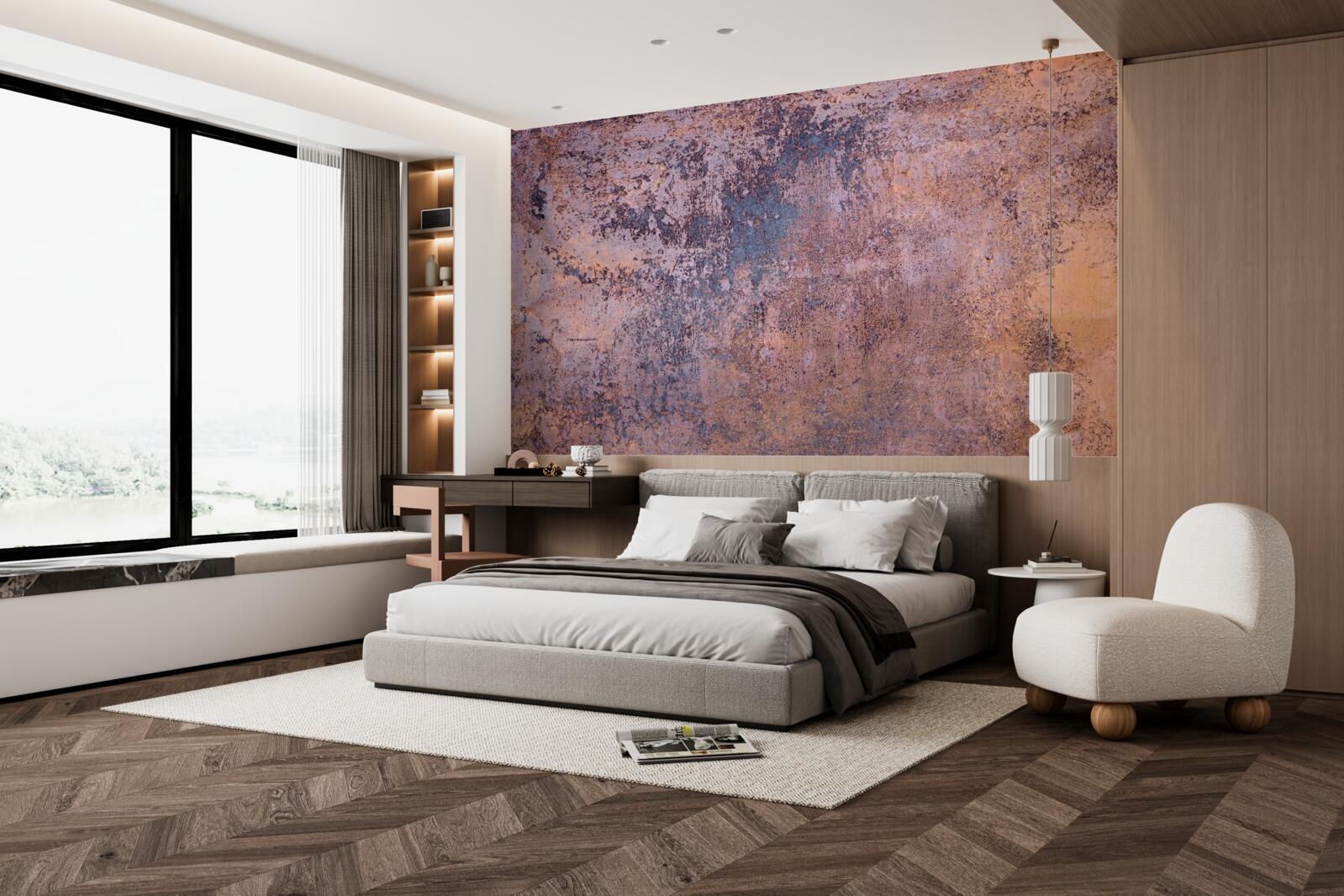 Fototapet rugină veche pe metal